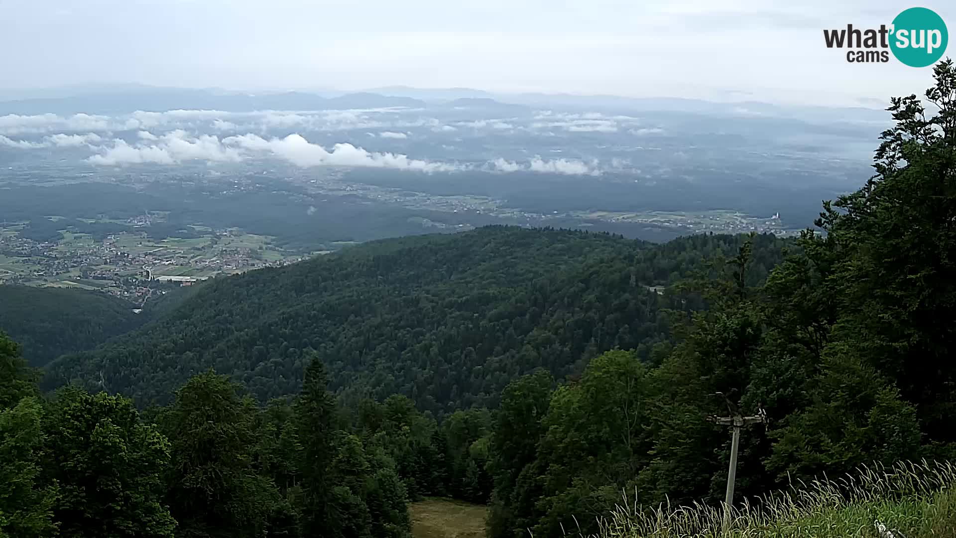 Sljeme webcam – Panorama