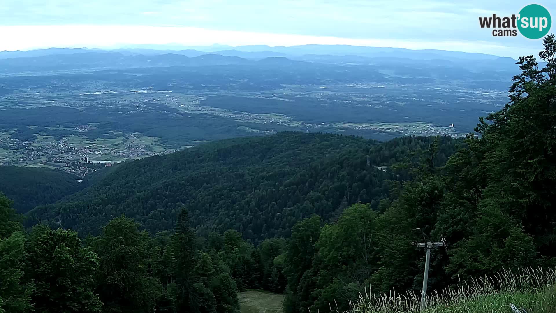 Sljeme webcam – Panorama