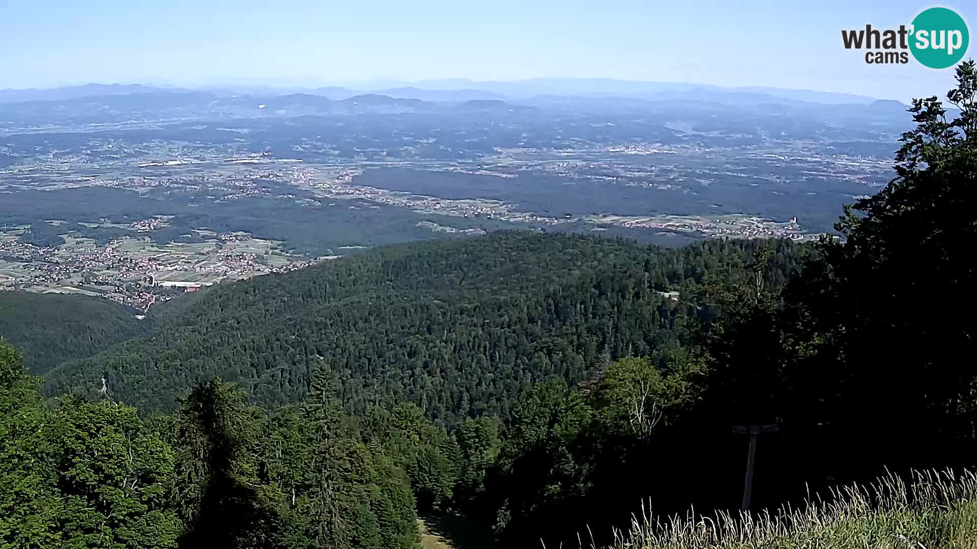 Sljeme webcam – Panorama