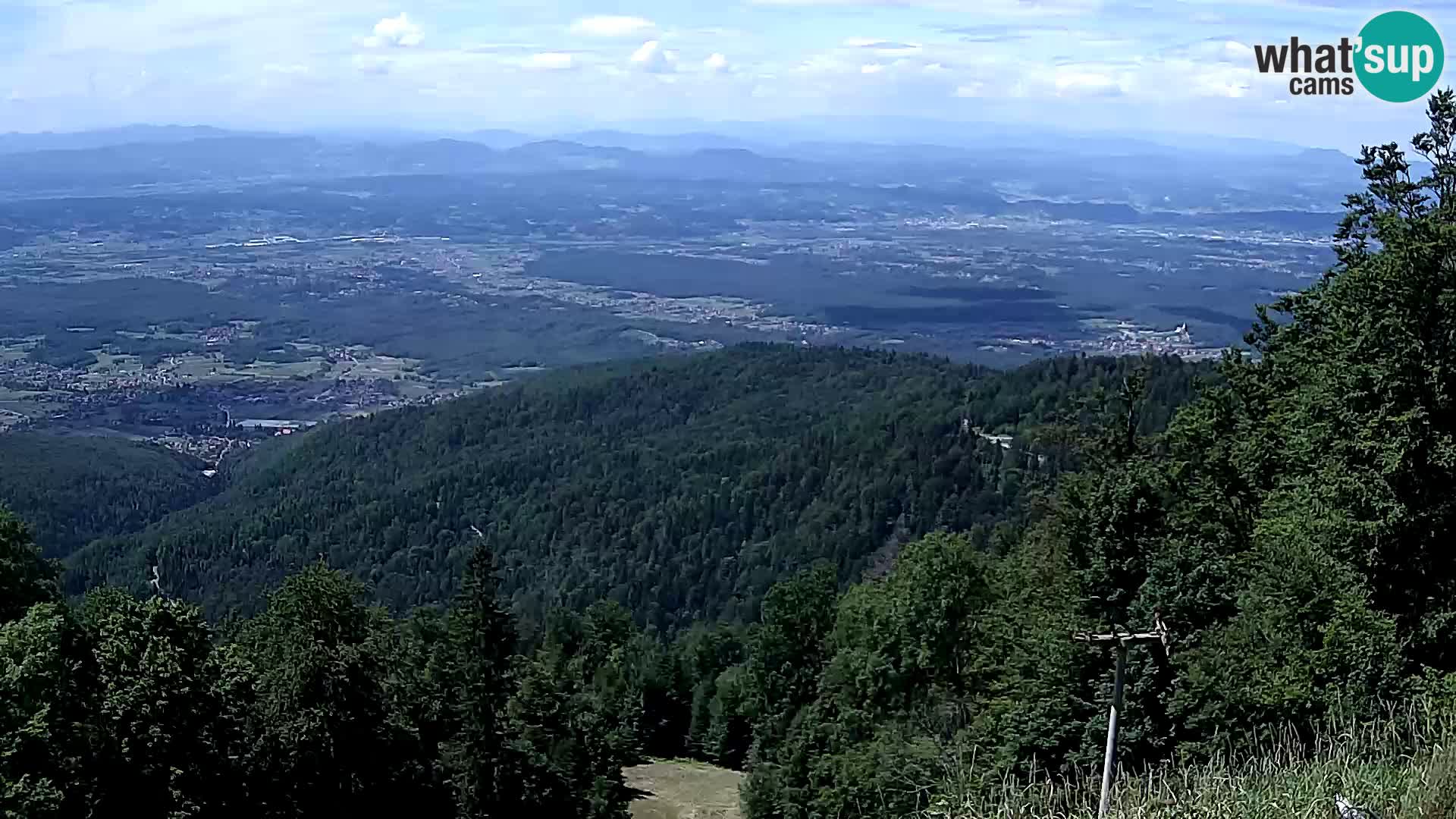 Sljeme webcam – Panorama
