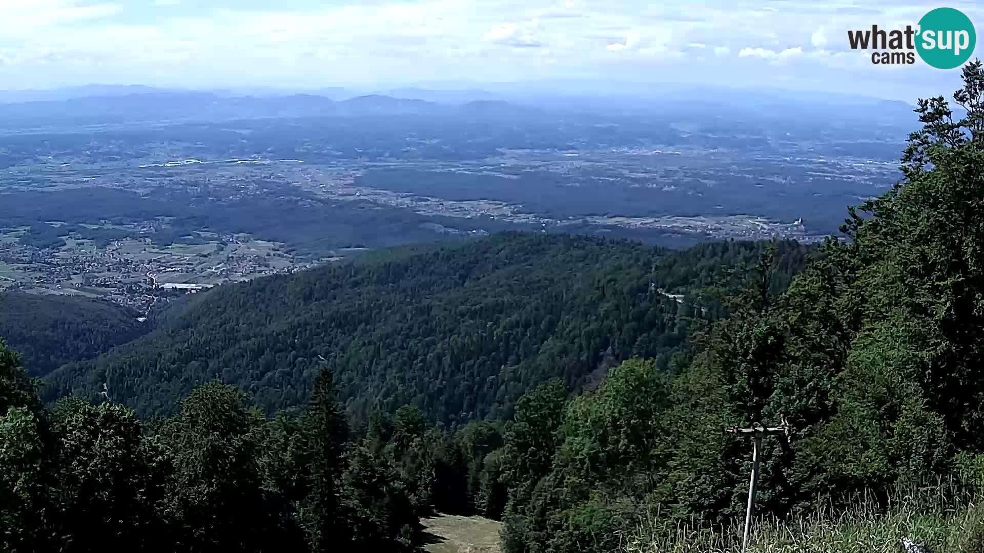 Sljeme webcam – Panorama