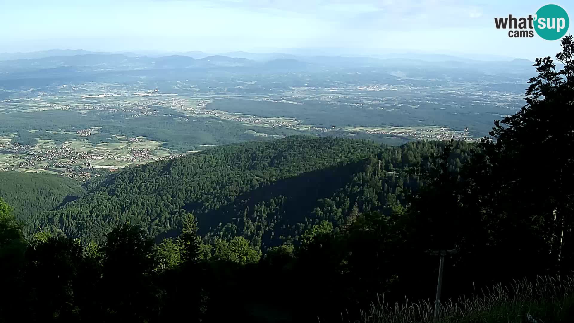 Sljeme webcam – Panorama
