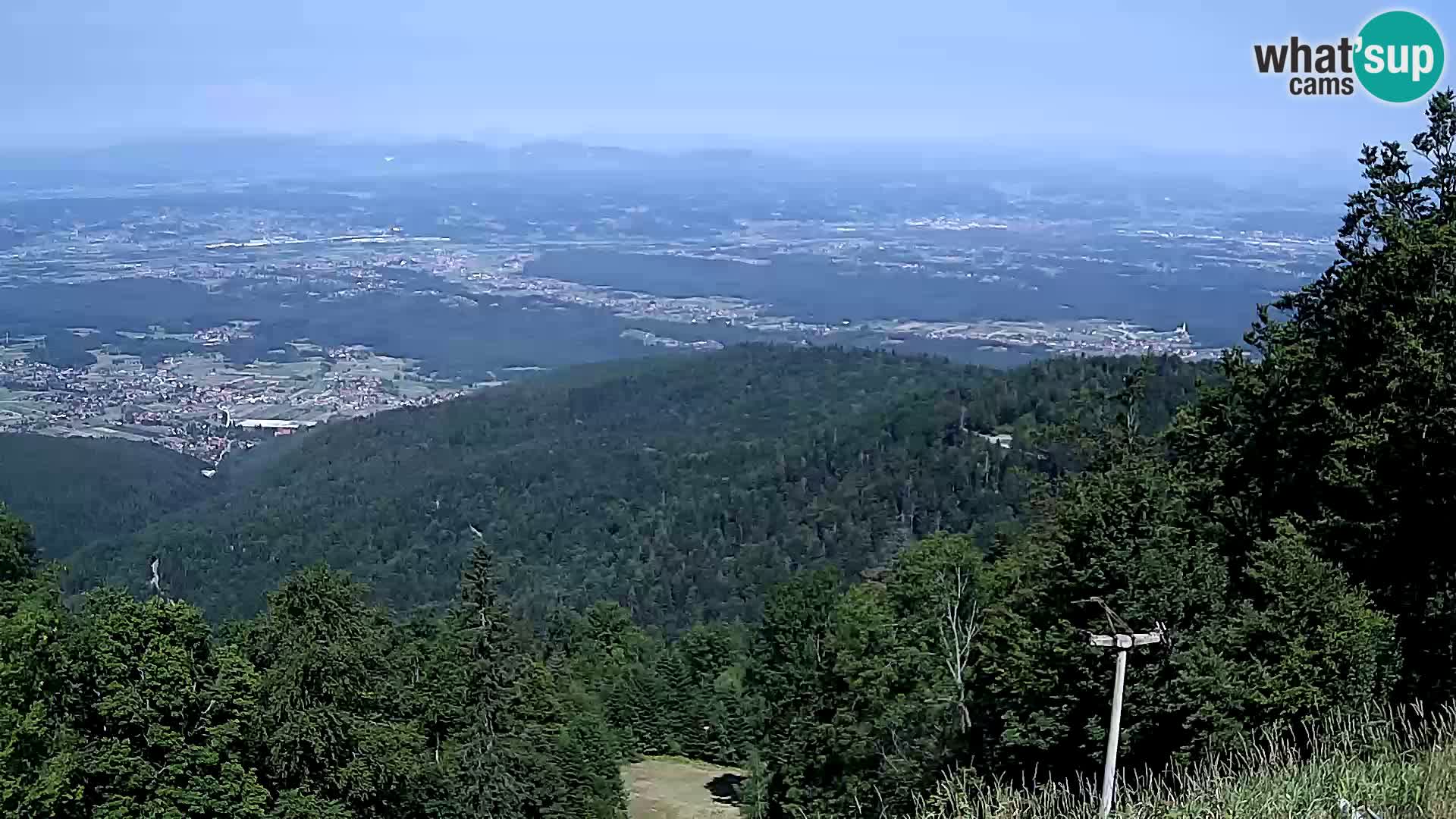 Sljeme webcam – Panorama