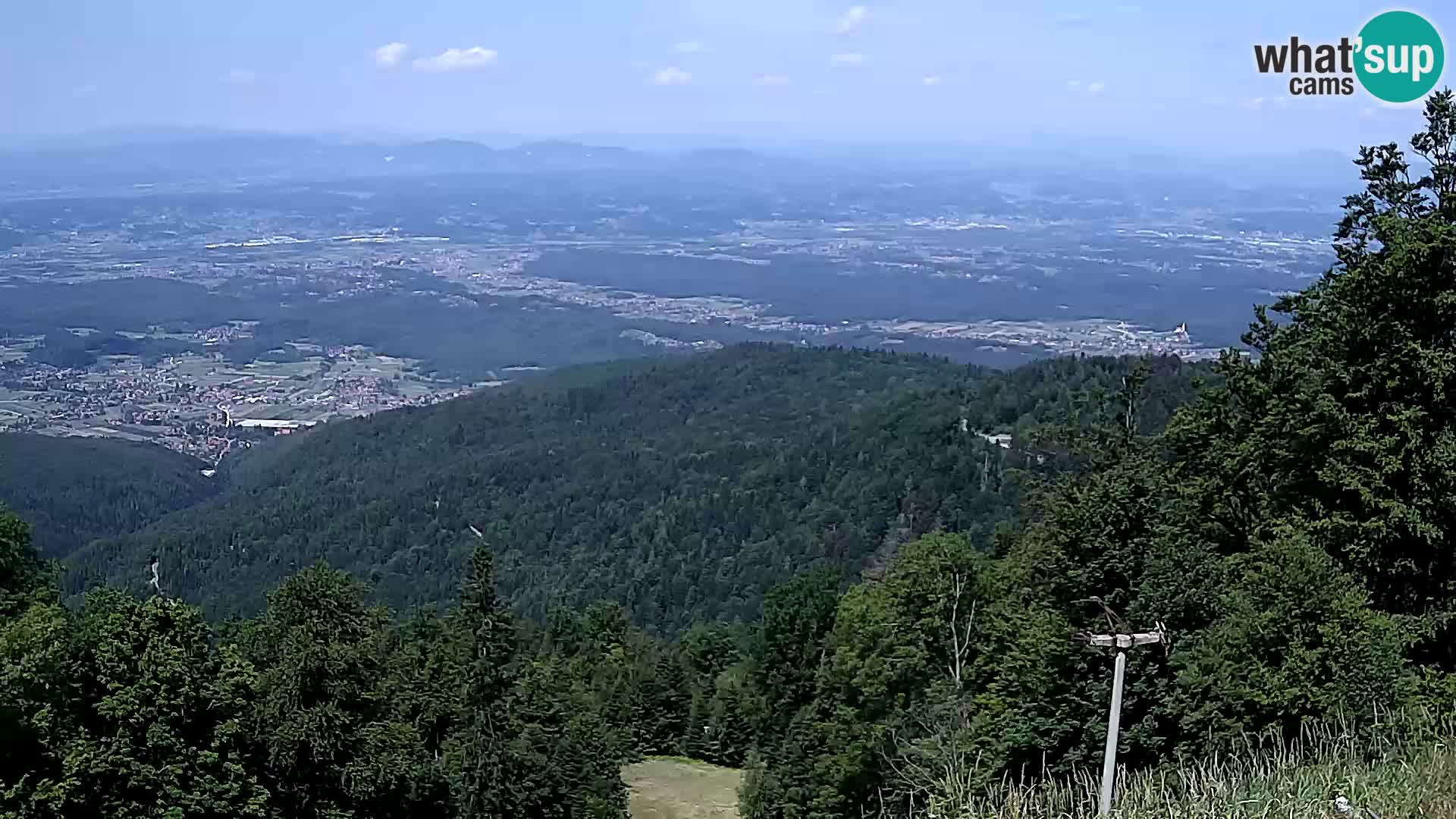 Sljeme webcam – Panorama
