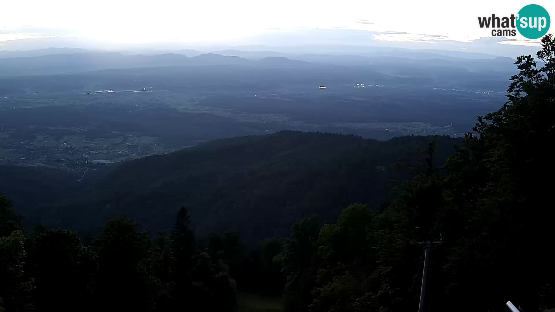 Sljeme webcam – panorama