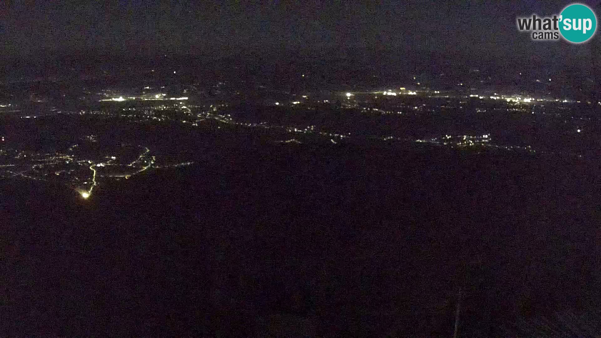 Sljeme webcam – Panorama