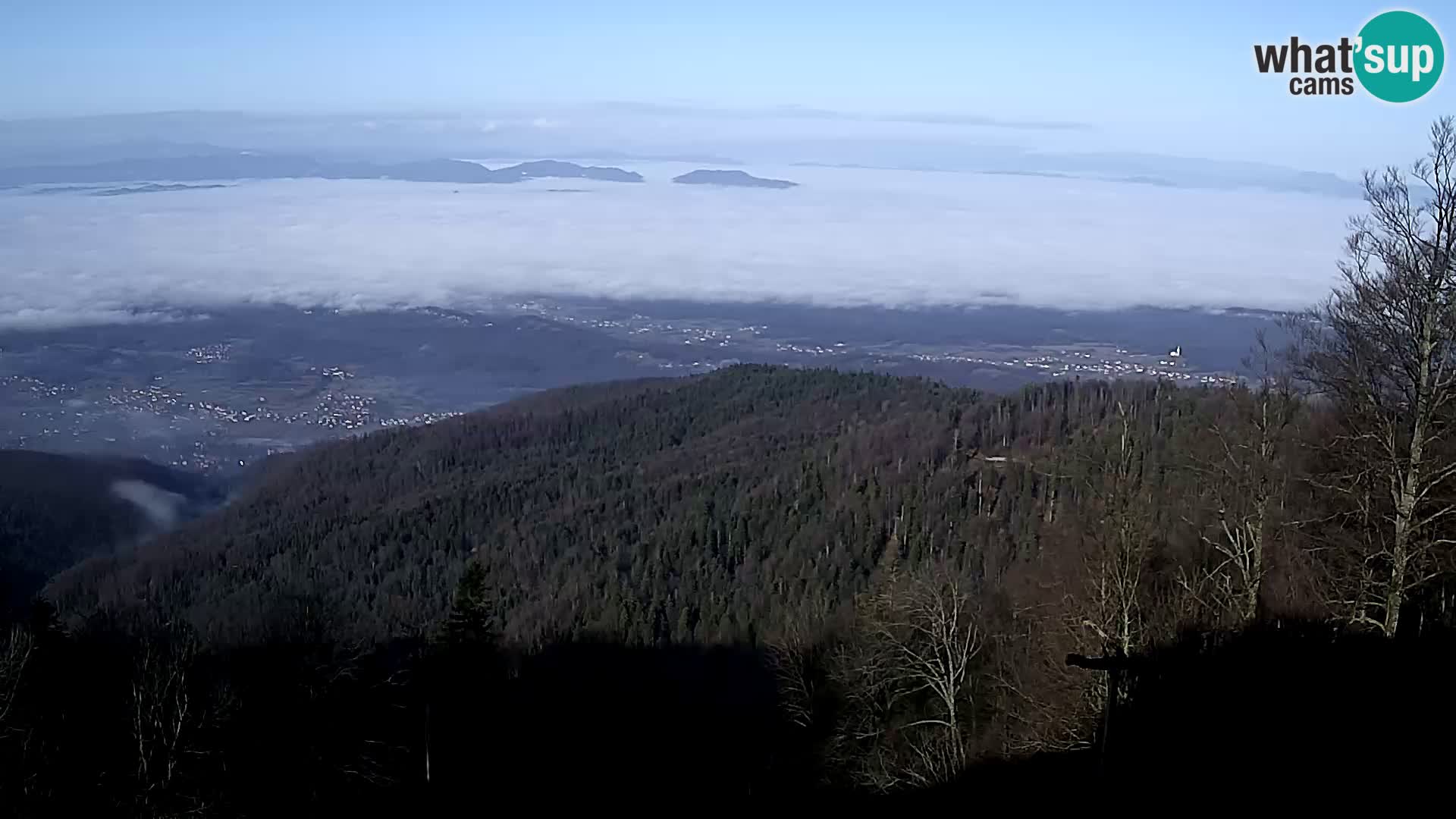 Sljeme webcam – Panorama