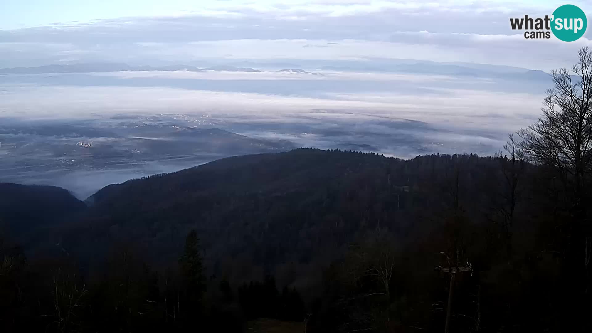 Sljeme webcam – Panorama
