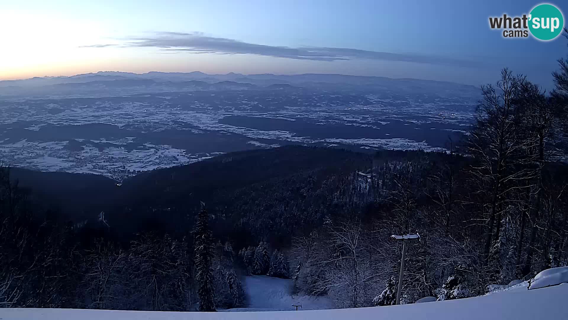 Sljeme webcam – Panorama