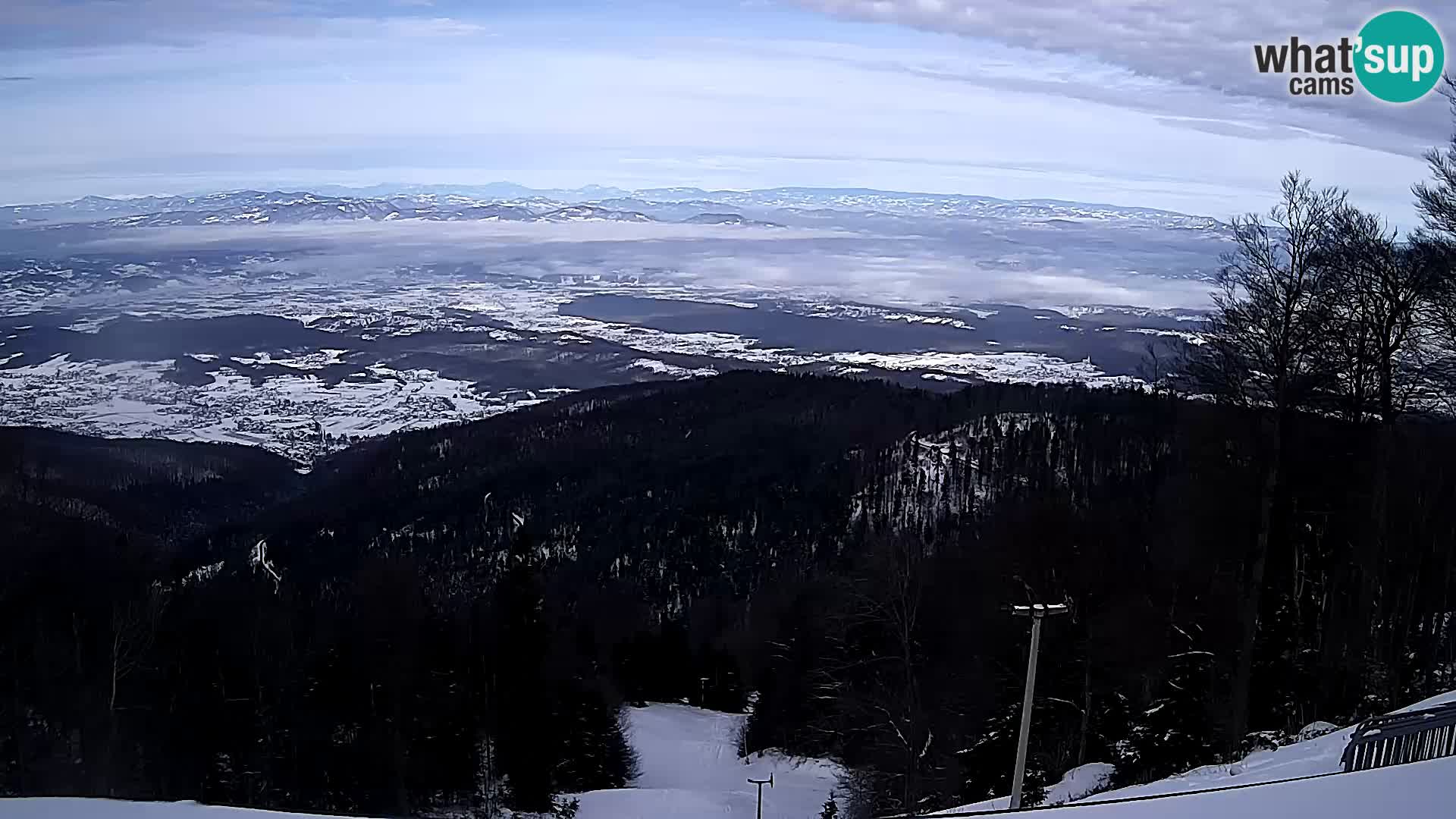 Sljeme webcam – Panorama