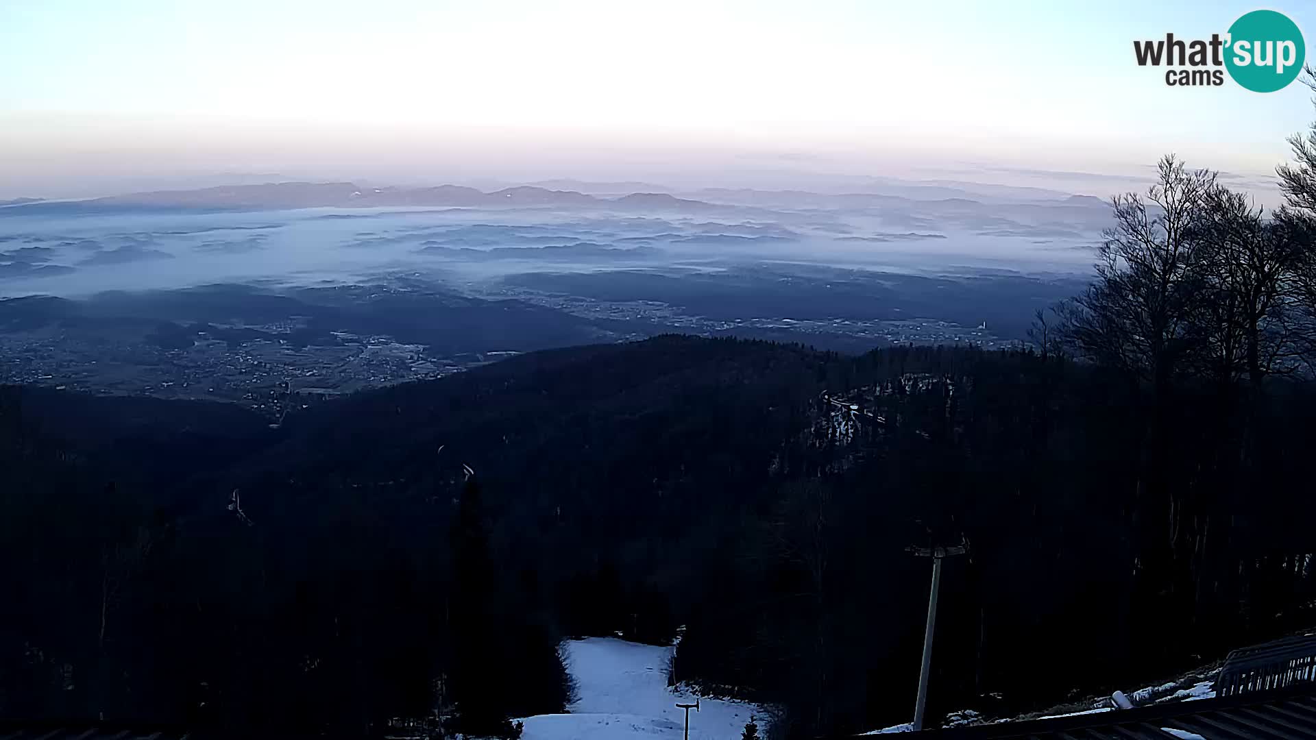 Sljeme webcam – Panorama