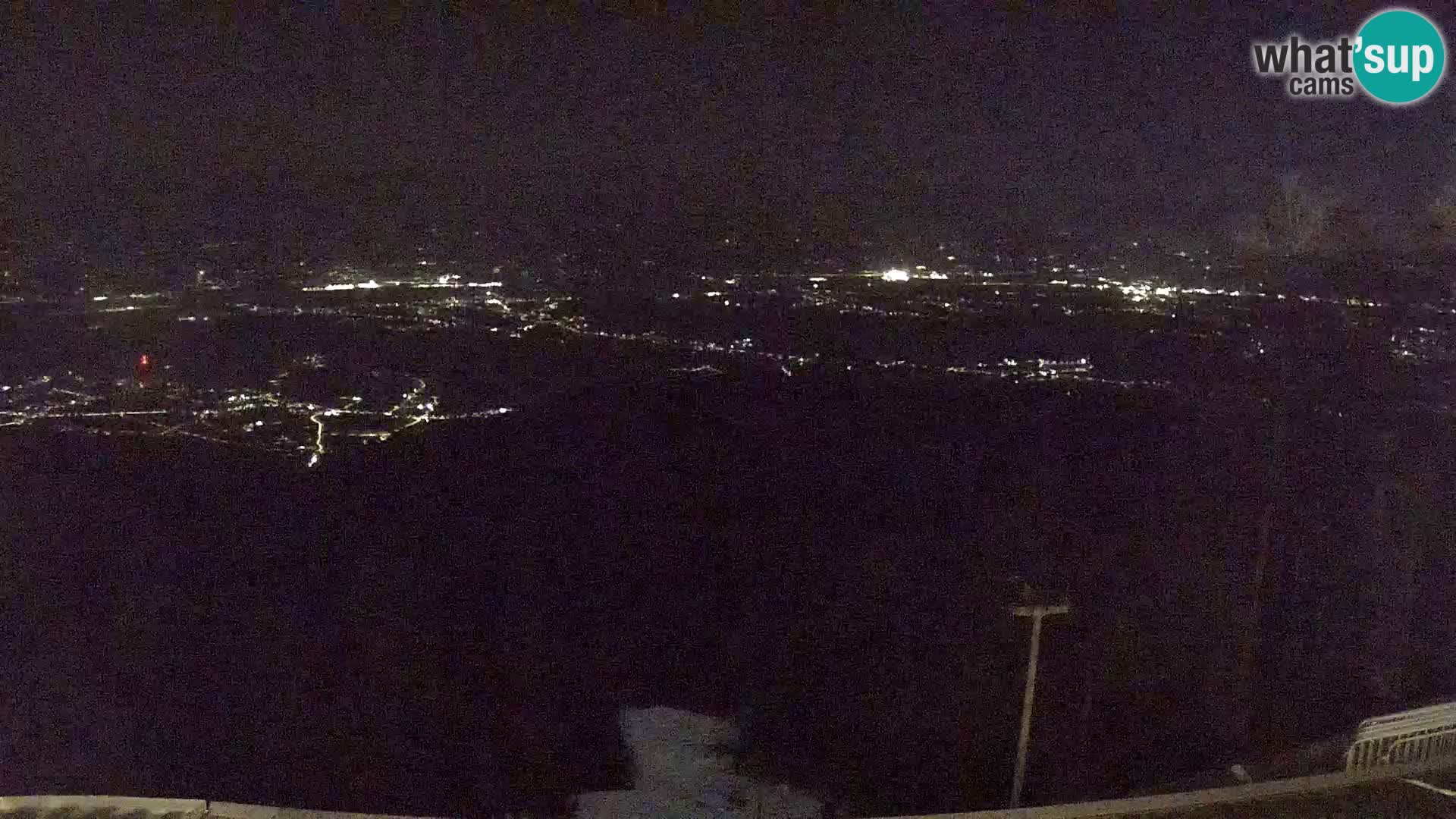 Sljeme webcam – Panorama