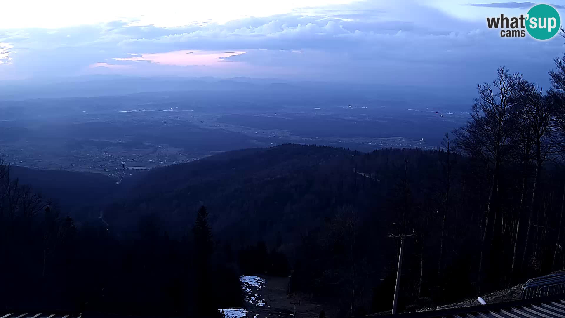 Sljeme webcam – Panorama