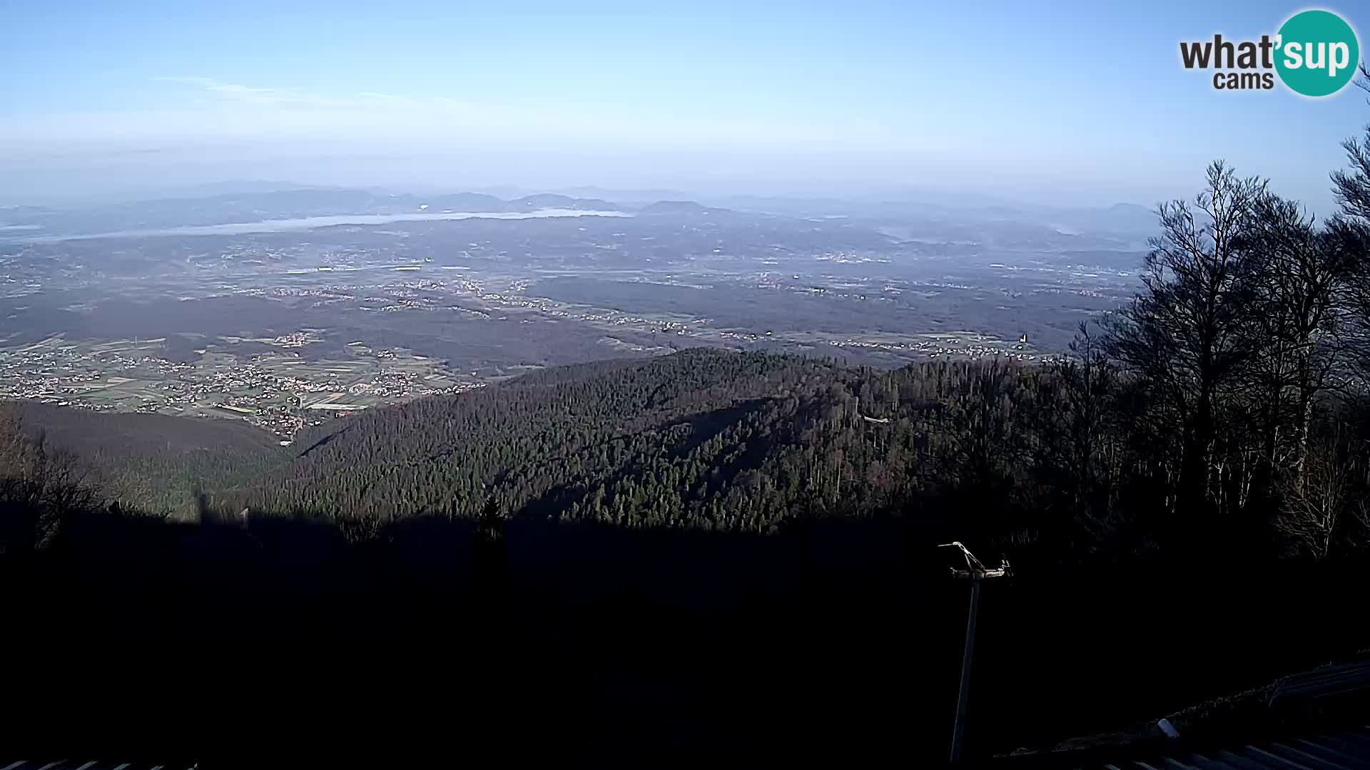 Sljeme webcam – panorama