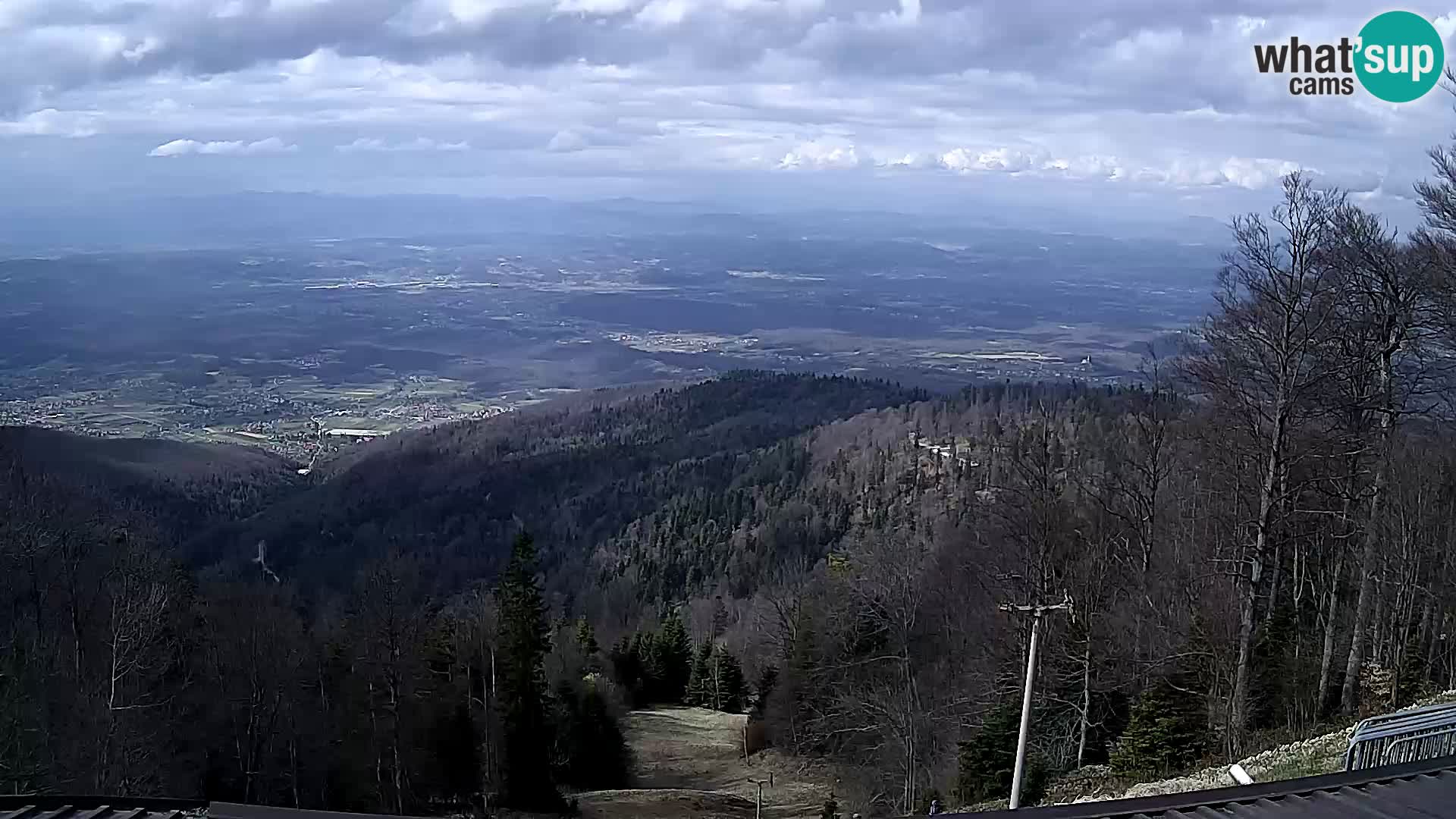 Sljeme webcam – panorama