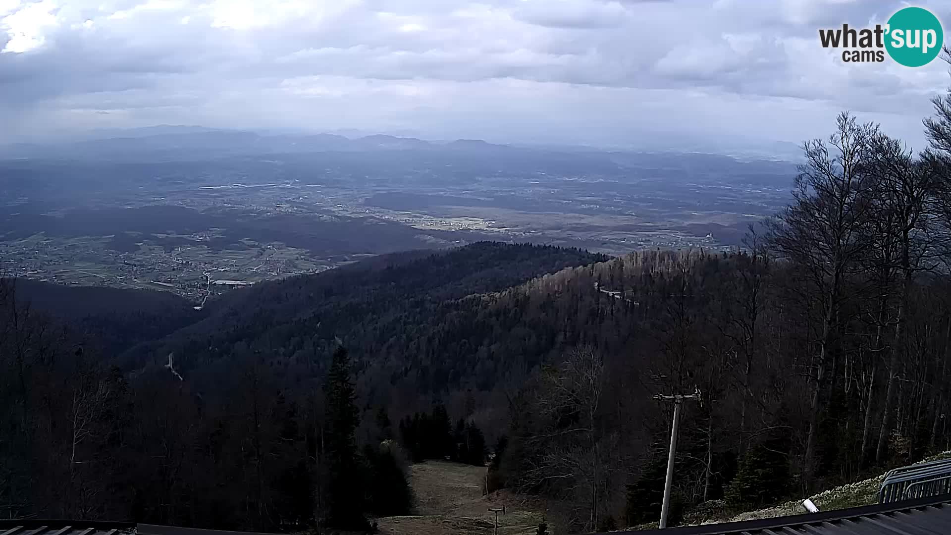 Sljeme webcam – Panorama