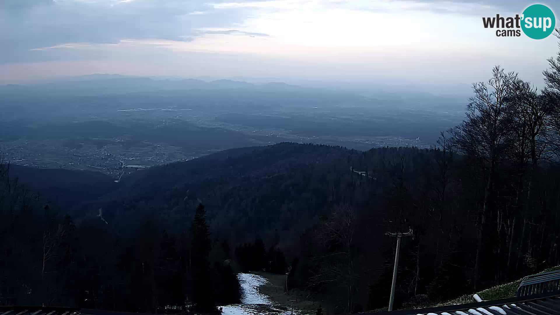 Sljeme webcam – Panorama