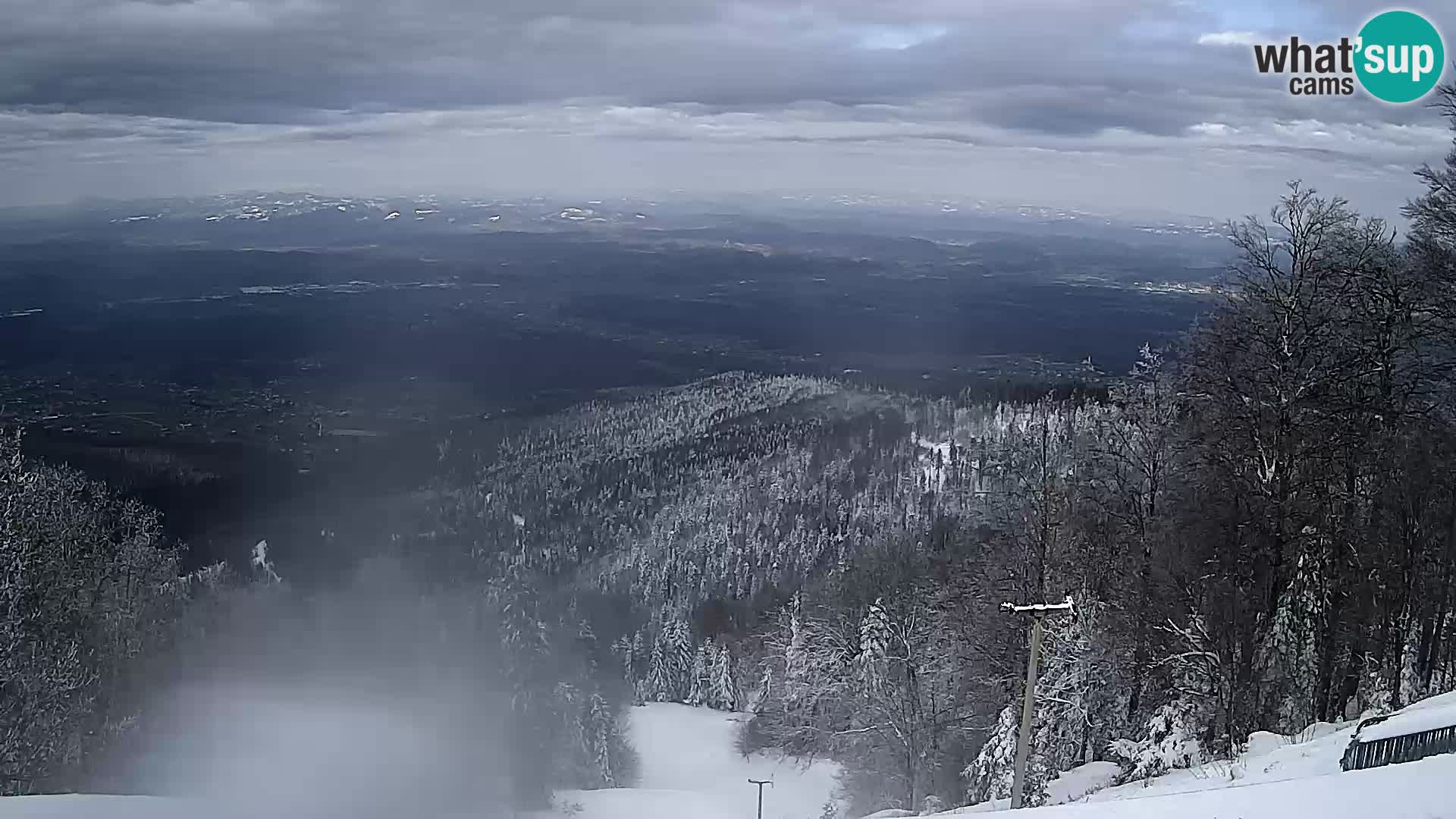 Sljeme webcam – Panorama