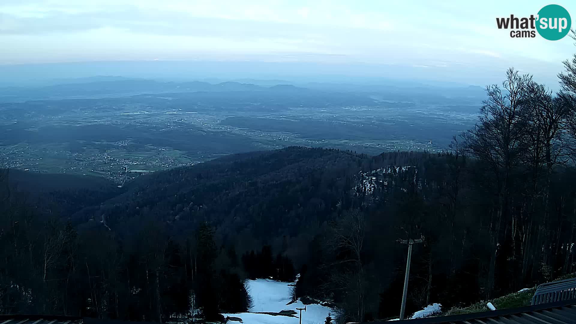 Sljeme webcam – Panorama