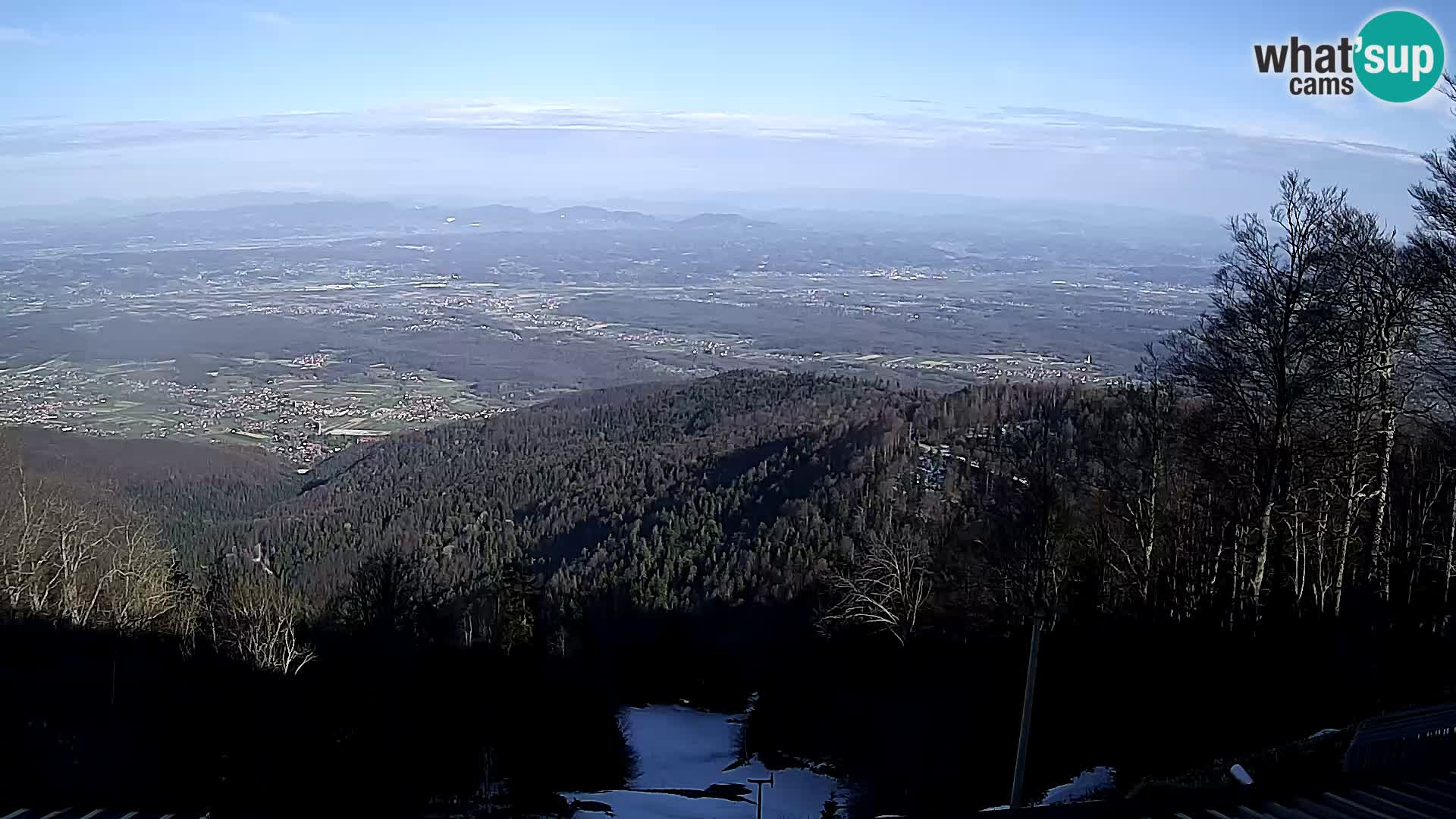 Sljeme webcam – Panorama