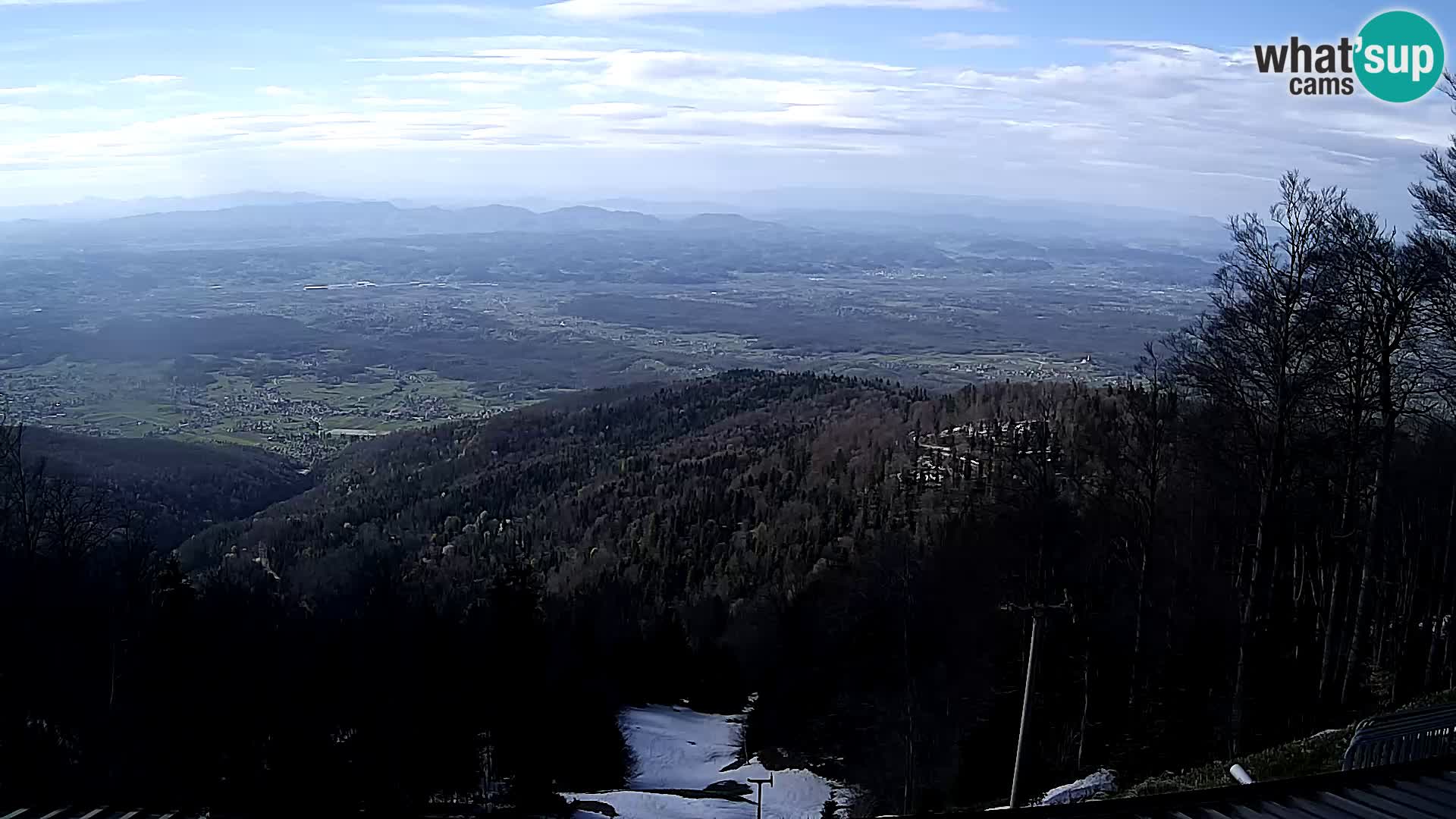 Sljeme webcam – Panorama