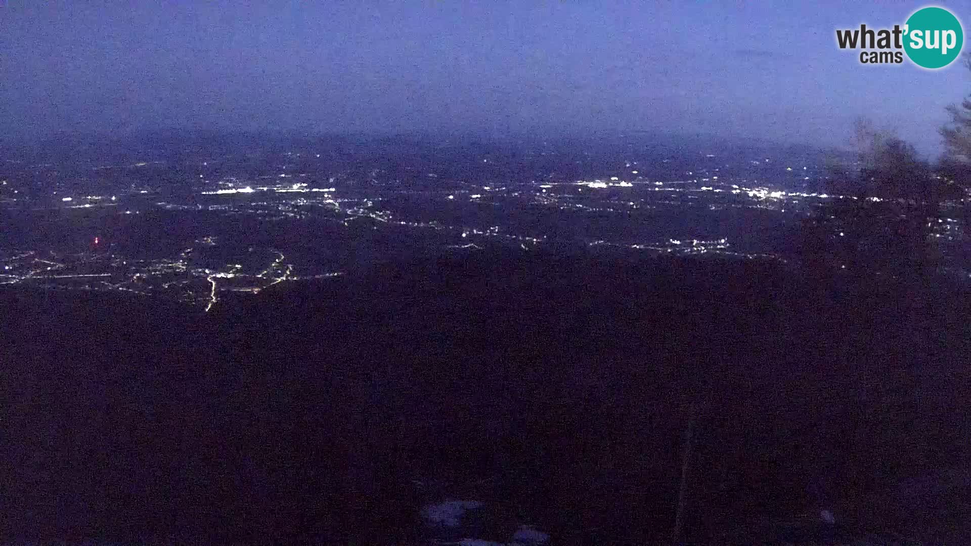 Sljeme webcam – Panorama