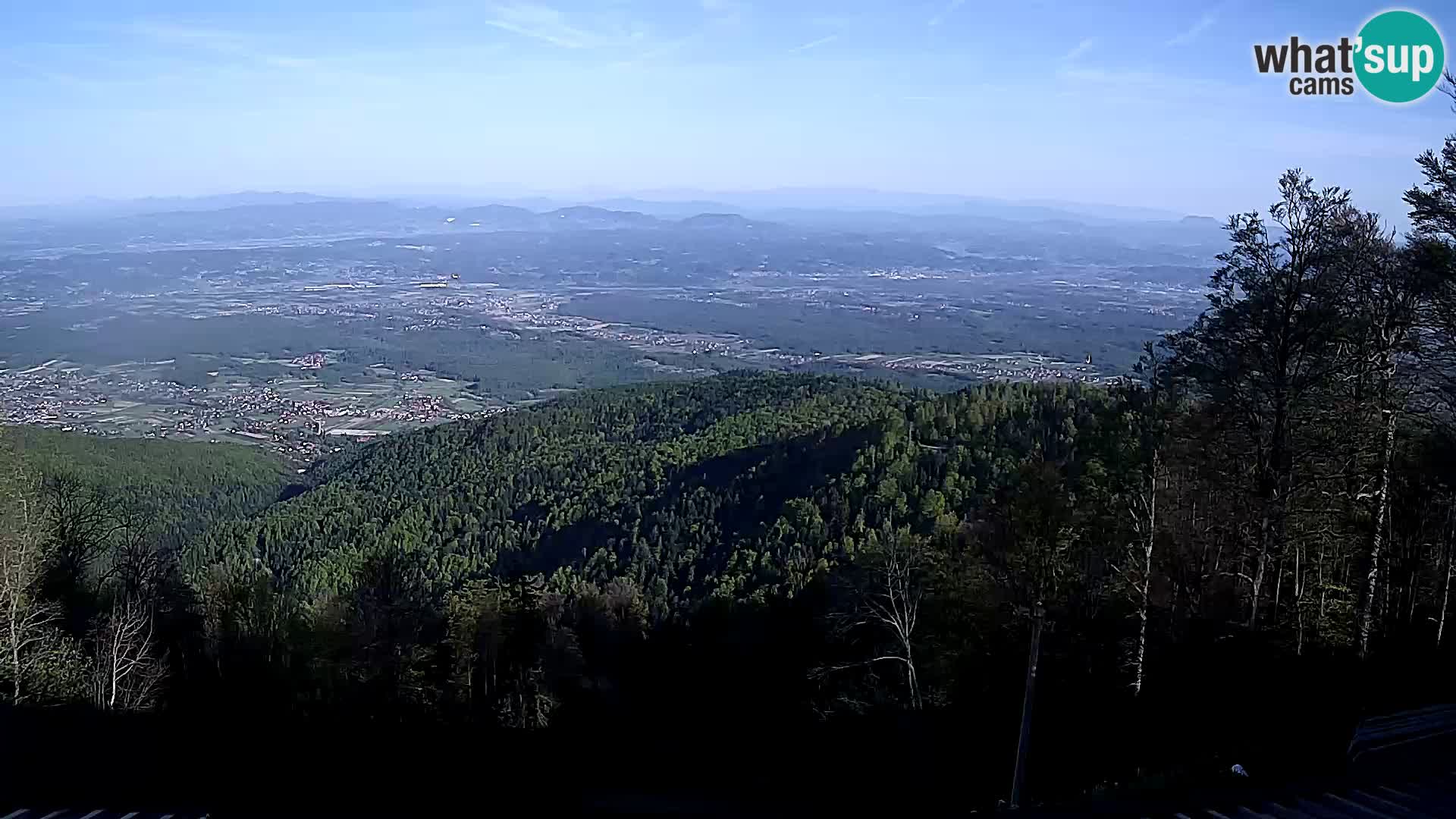 Sljeme webcam – Panorama