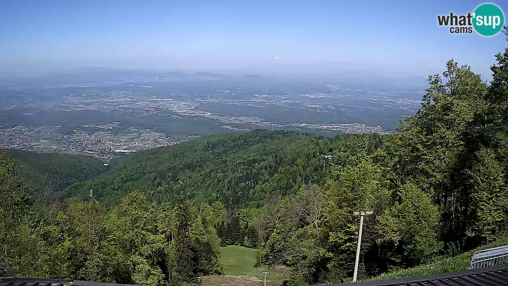 Sljeme spletna kamera – Panorama