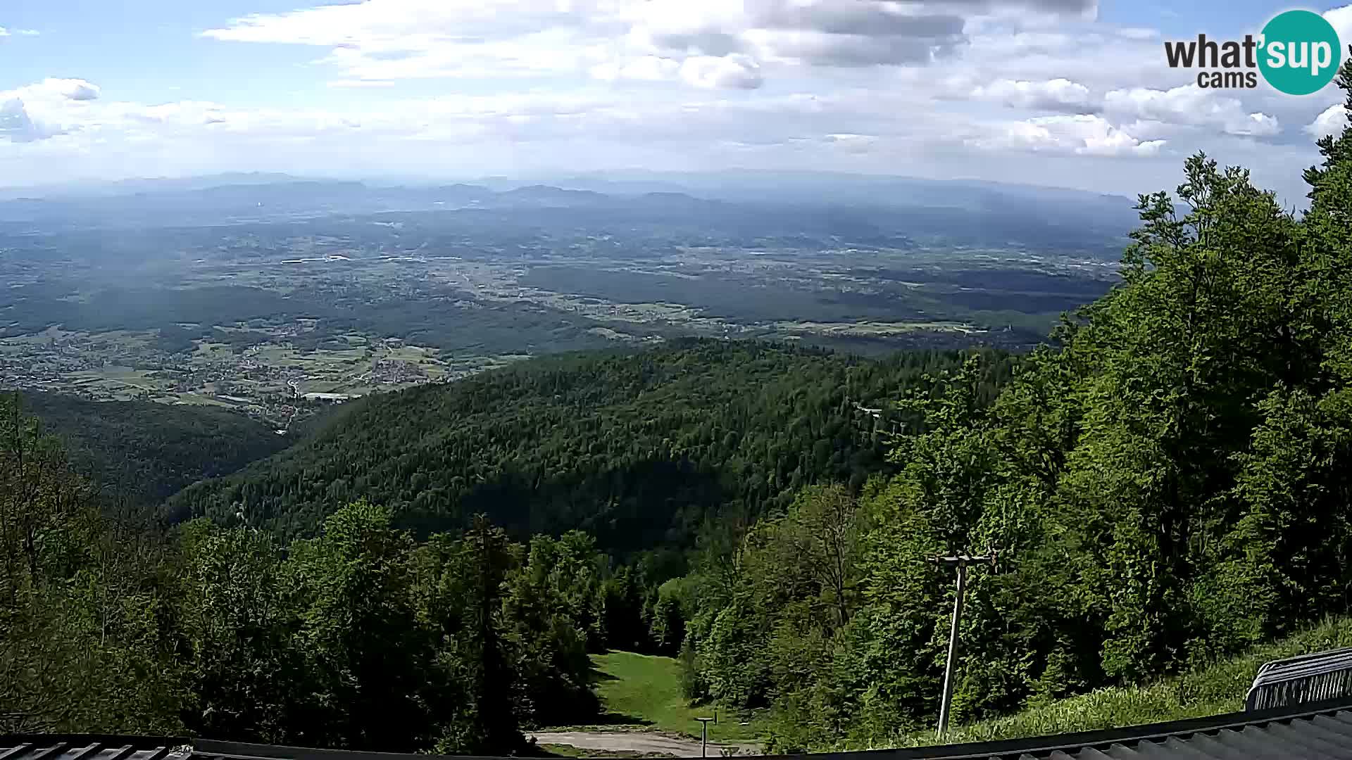 Sljeme webcam – Panorama