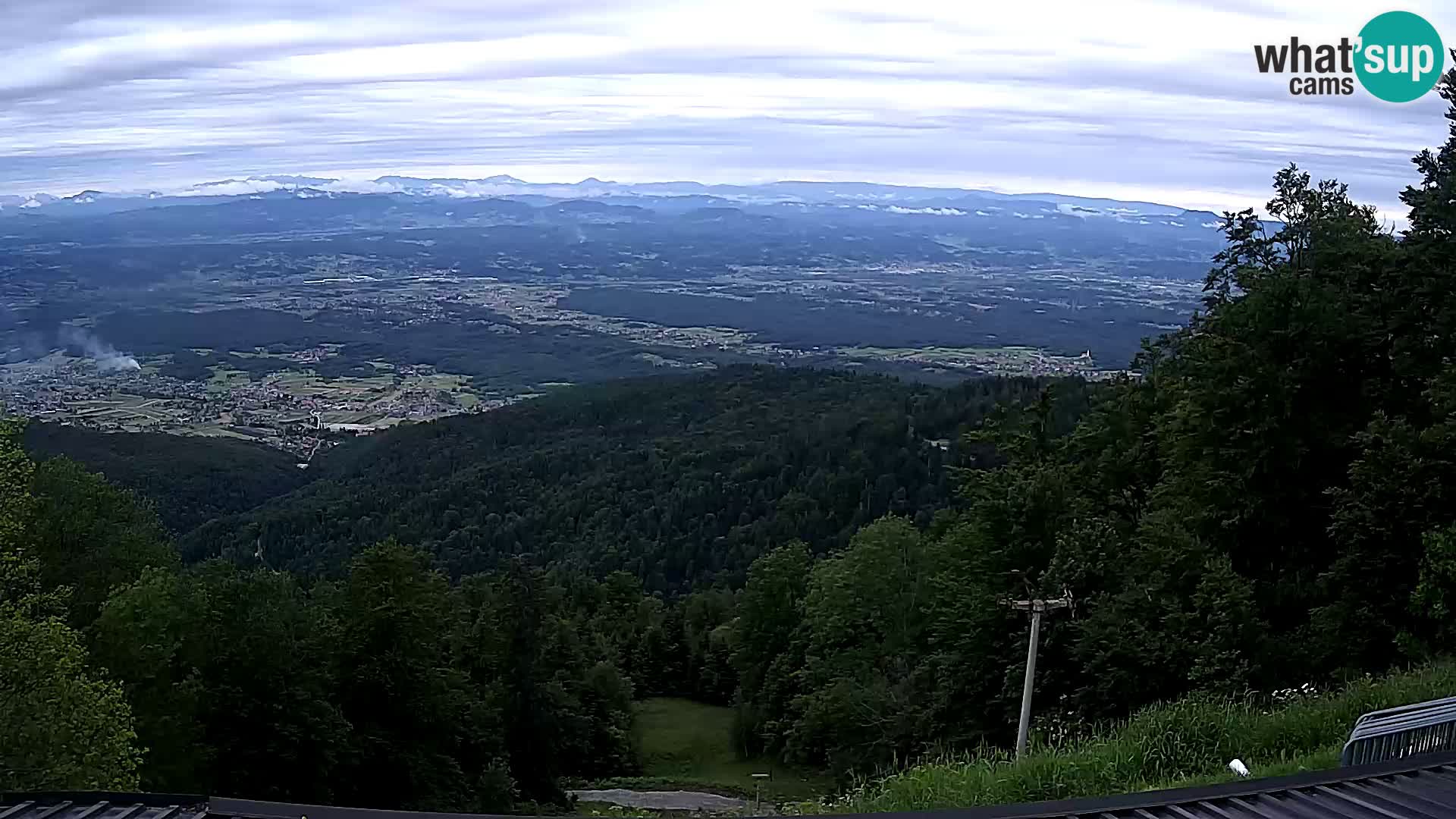 Sljeme webcam – panorama