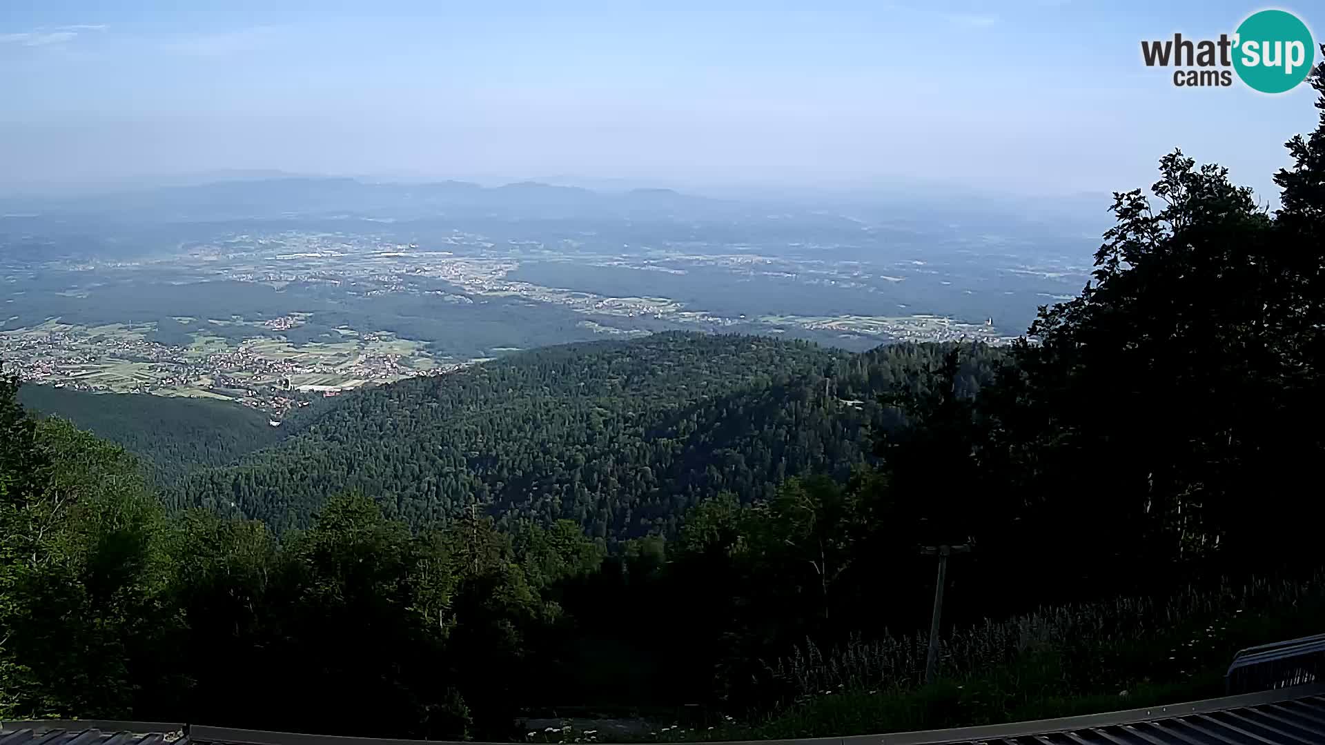 Sljeme webcam – Panorama