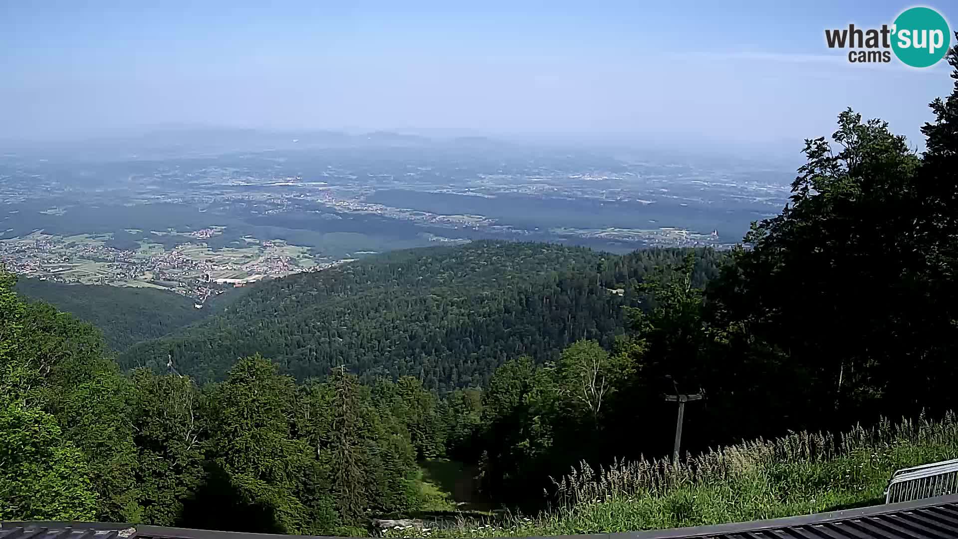 Sljeme spletna kamera – Panorama