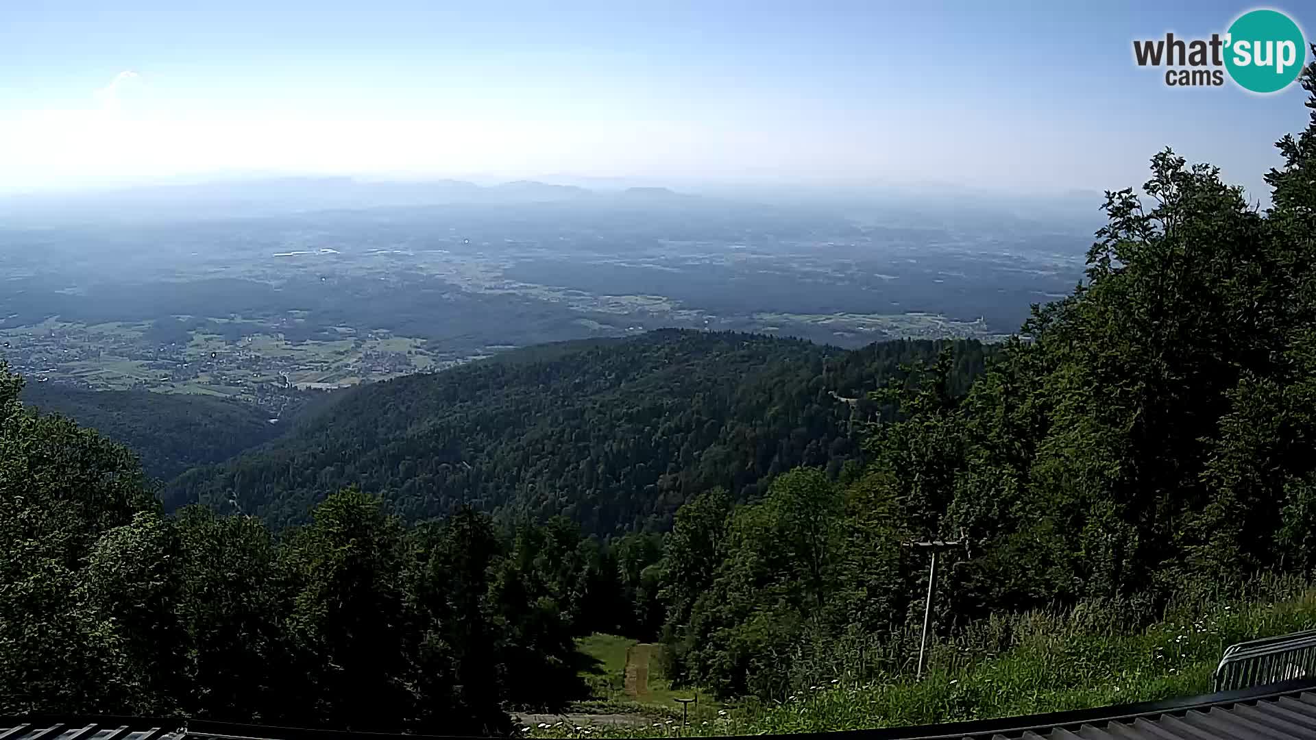 Sljeme webcam – Panorama
