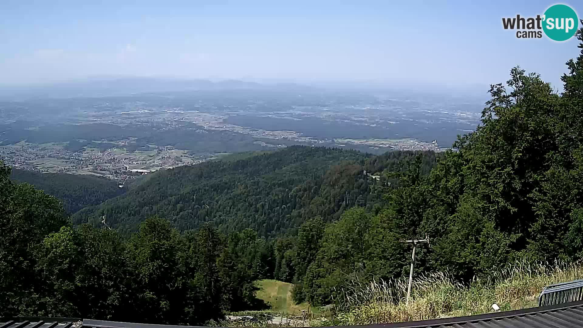 Sljeme webcam – panorama