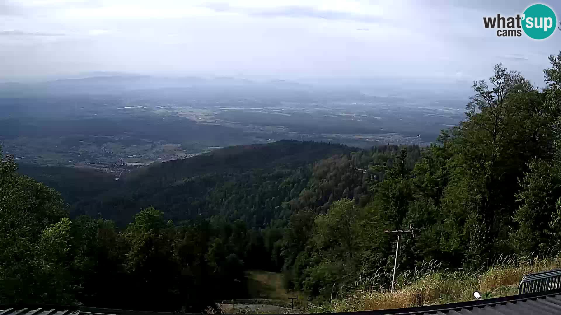 Sljeme webcam – Panorama