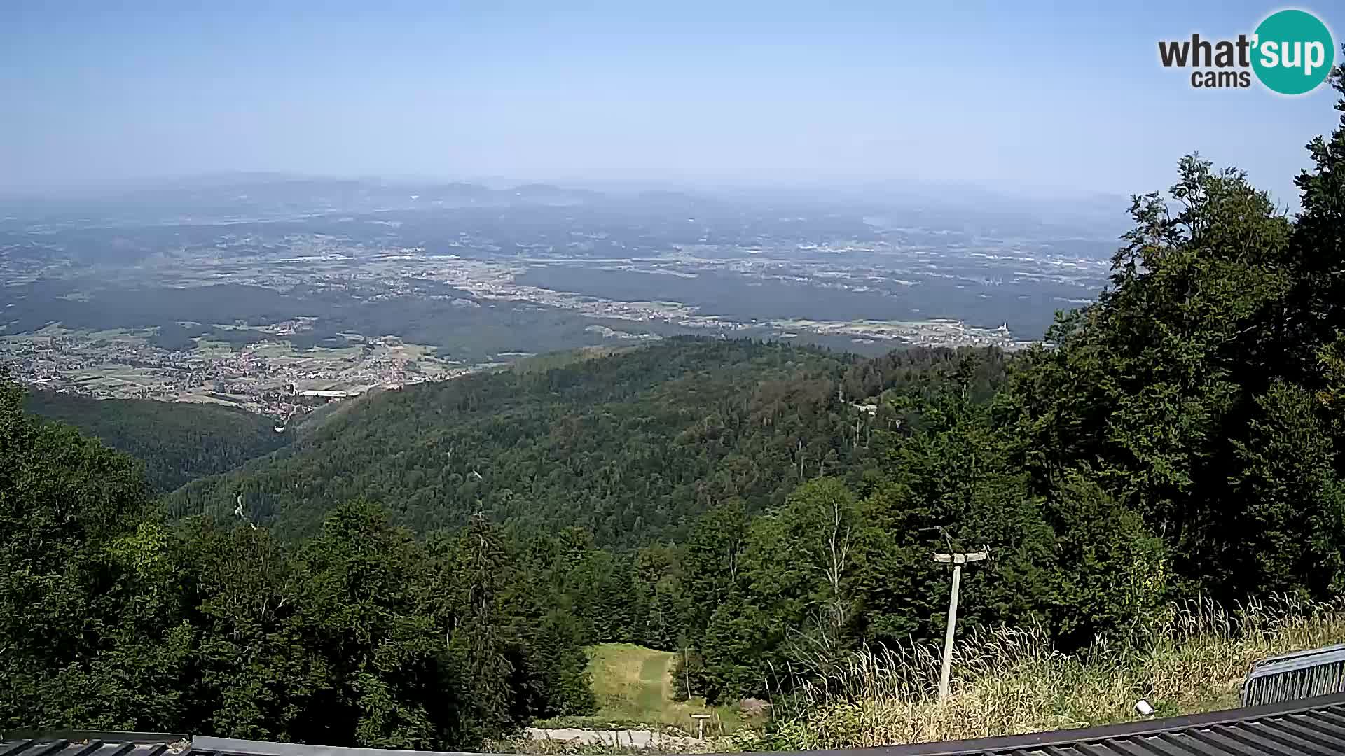 Sljeme webcam – Panorama