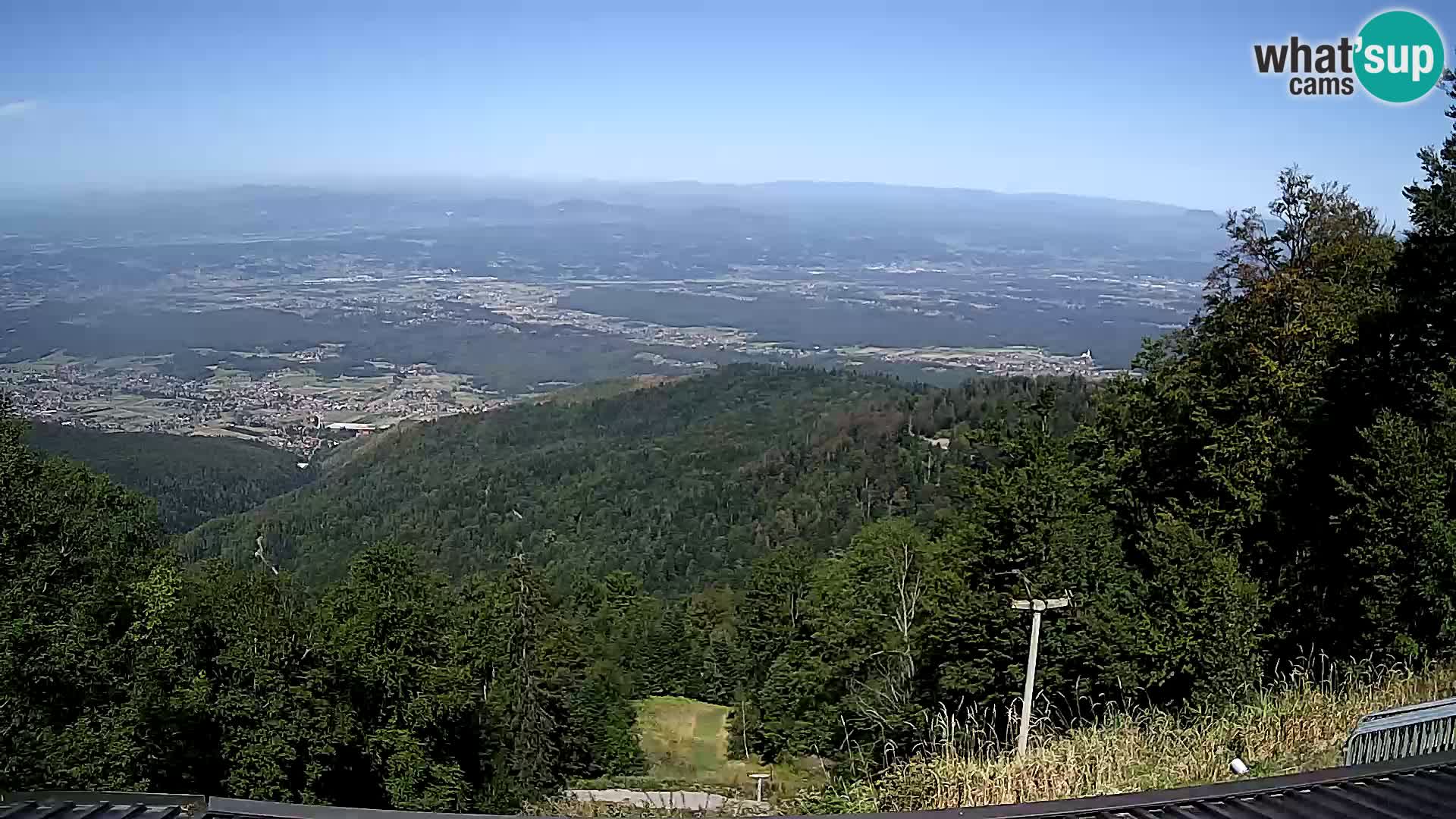Sljeme webcam – Panorama