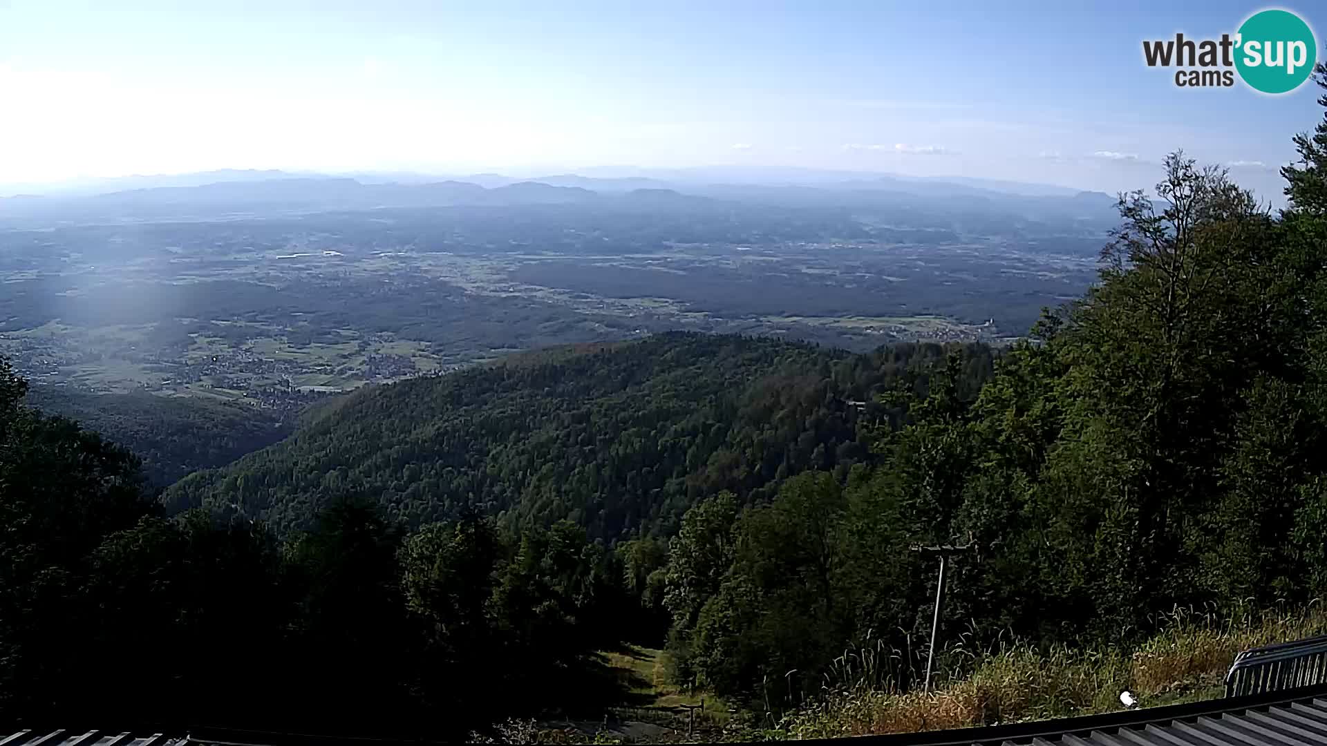 Sljeme webcam – Panorama