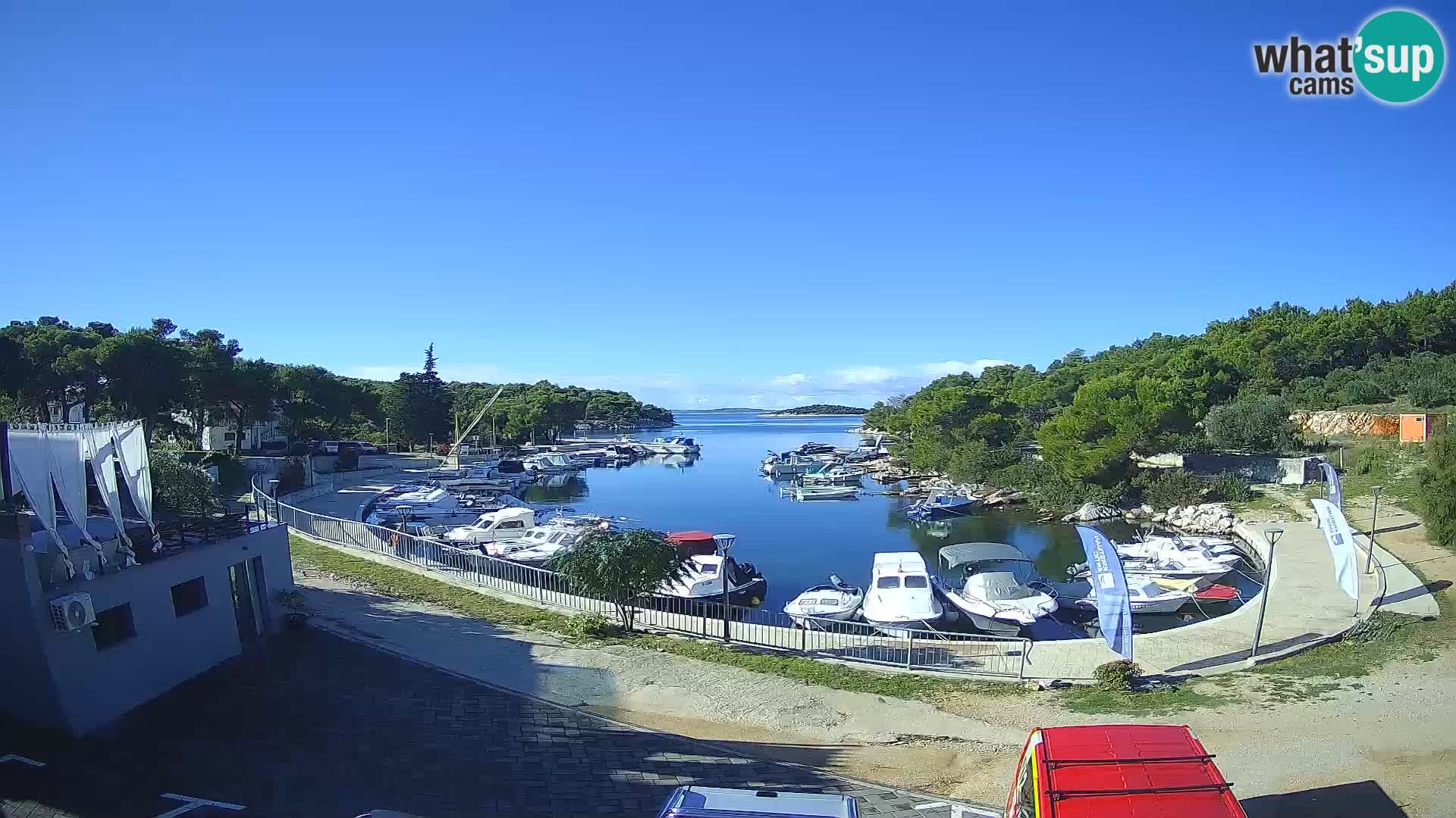 Camera en vivo Sovlje – ANTIC bahía – Tribunj