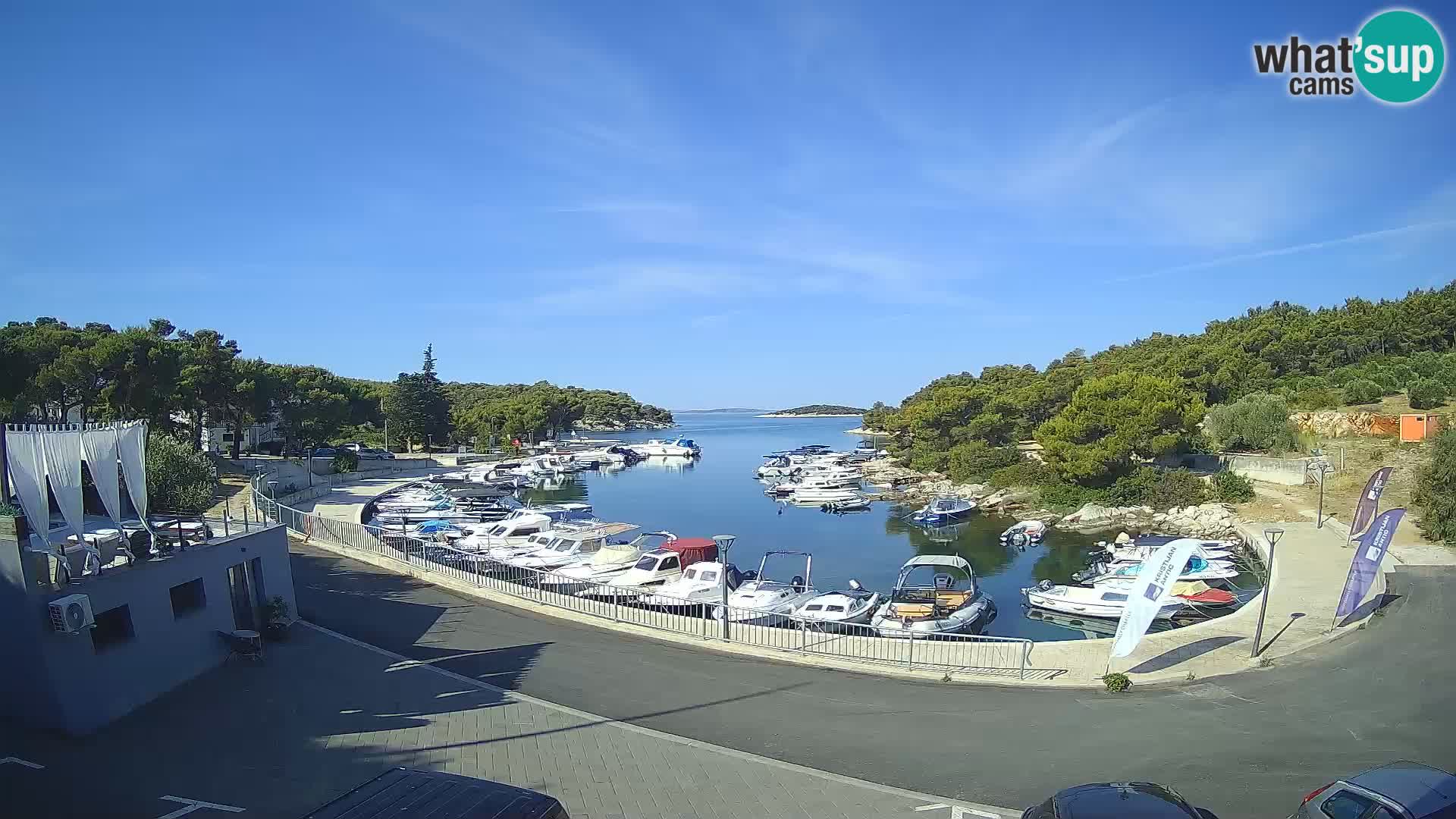 Camera en vivo Sovlje – ANTIC bahía – Tribunj