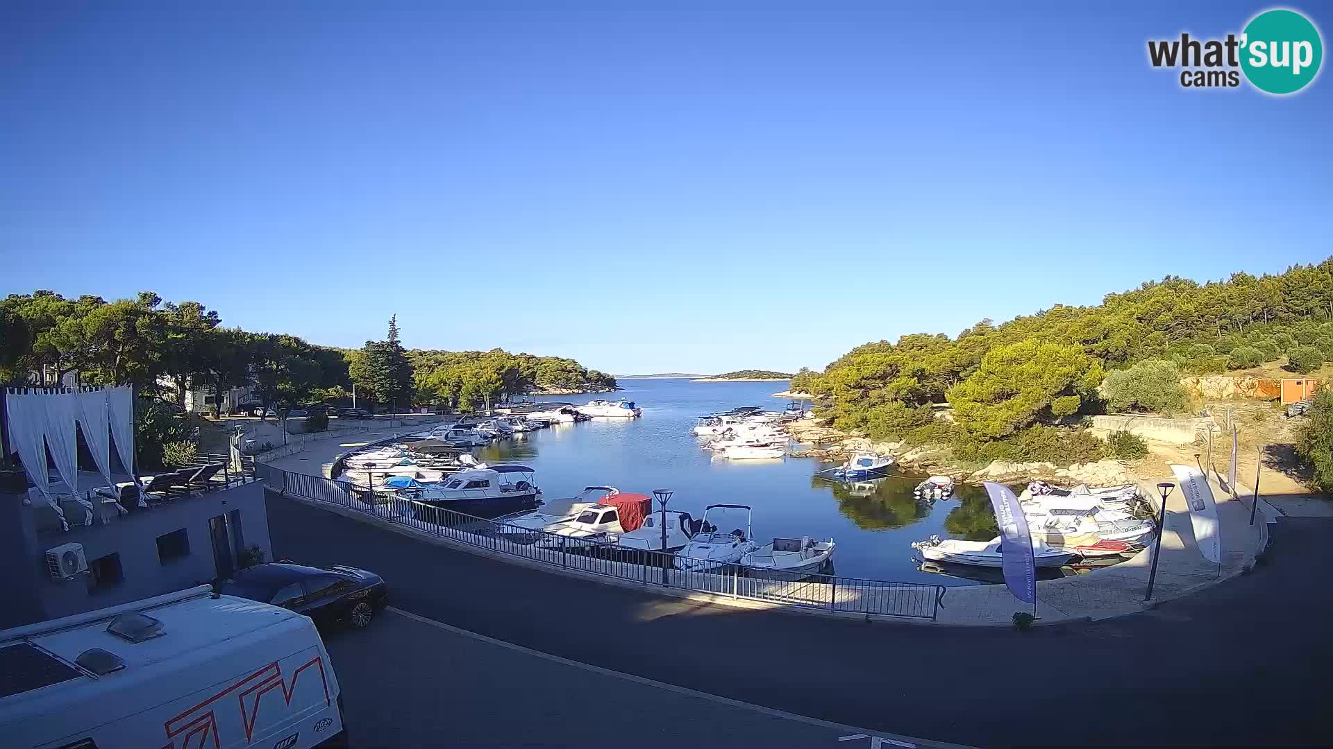 Live Webcam Sovlje – ANTIC Baie – Tribunj