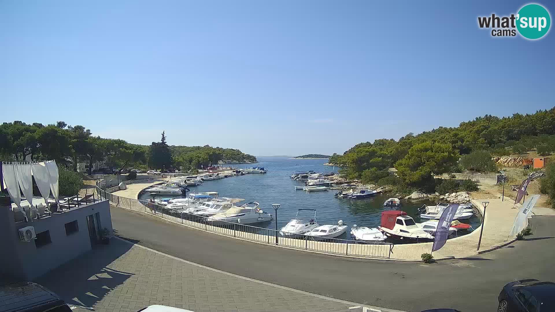 Camera en vivo Sovlje – ANTIC bahía – Tribunj