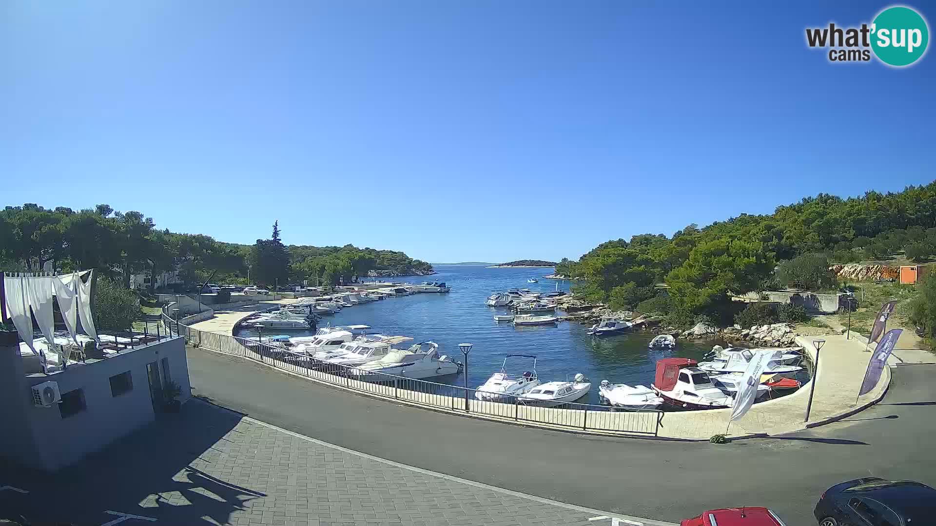 Camera en vivo Sovlje – ANTIC bahía – Tribunj