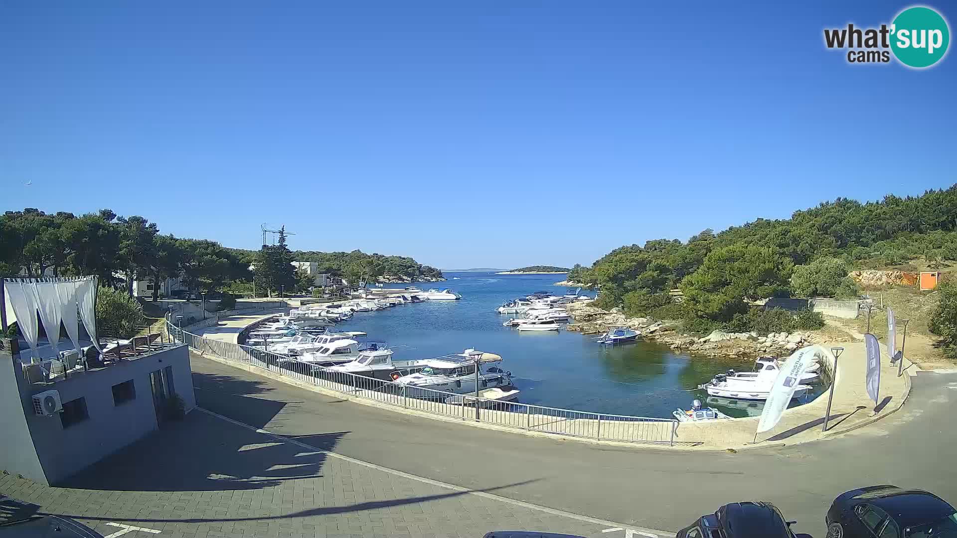 Camera en vivo Sovlje – ANTIC bahía – Tribunj