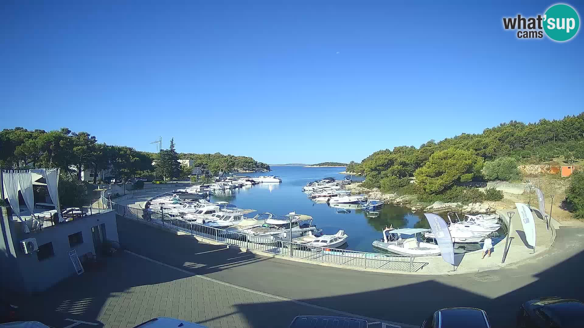 Camera en vivo Sovlje – ANTIC bahía – Tribunj