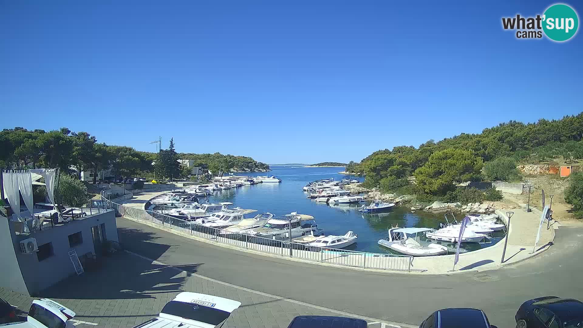 Camera en vivo Sovlje – ANTIC bahía – Tribunj