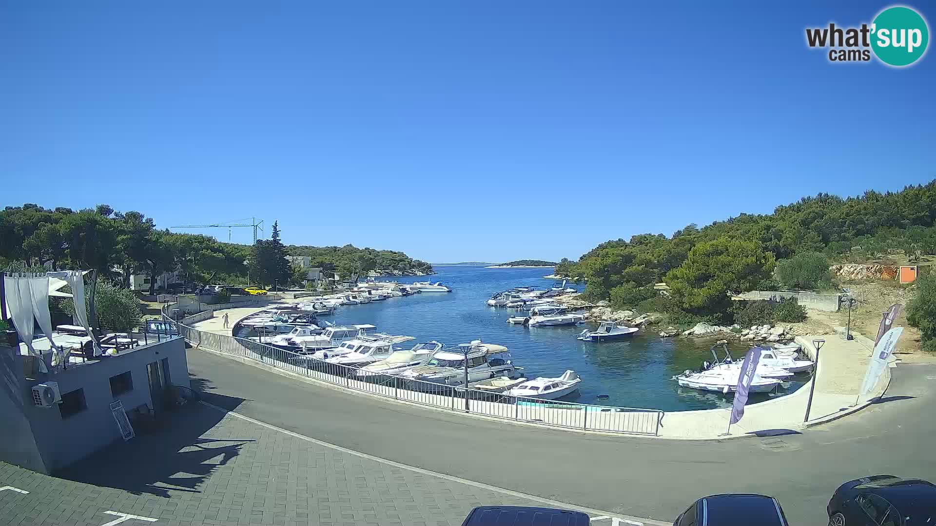 Camera en vivo Sovlje – ANTIC bahía – Tribunj