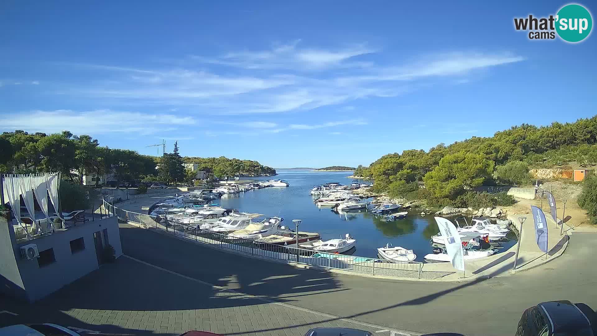 Camera en vivo Sovlje – ANTIC bahía – Tribunj