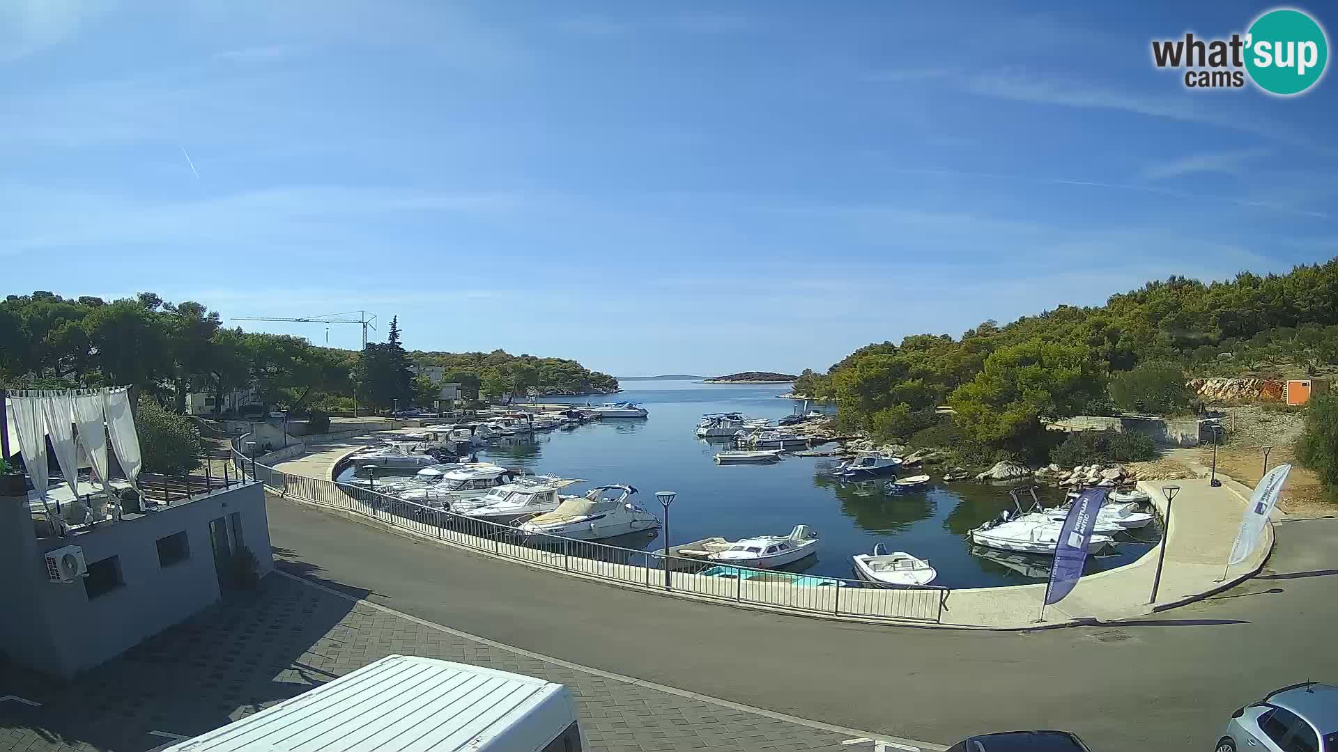 Camera en vivo Sovlje – ANTIC bahía – Tribunj
