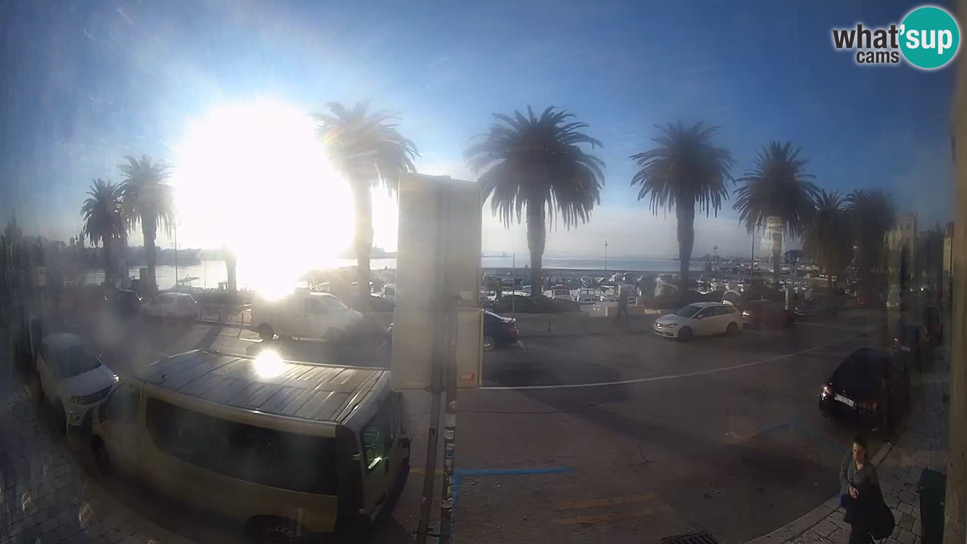 cam Live Split Bačvice beach WhatsUpCams LIVE streaming